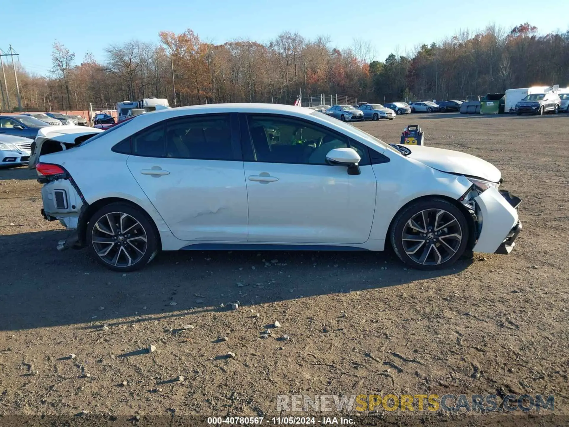 13 Фотография поврежденного автомобиля JTDS4MCE9MJ070849 TOYOTA COROLLA 2021