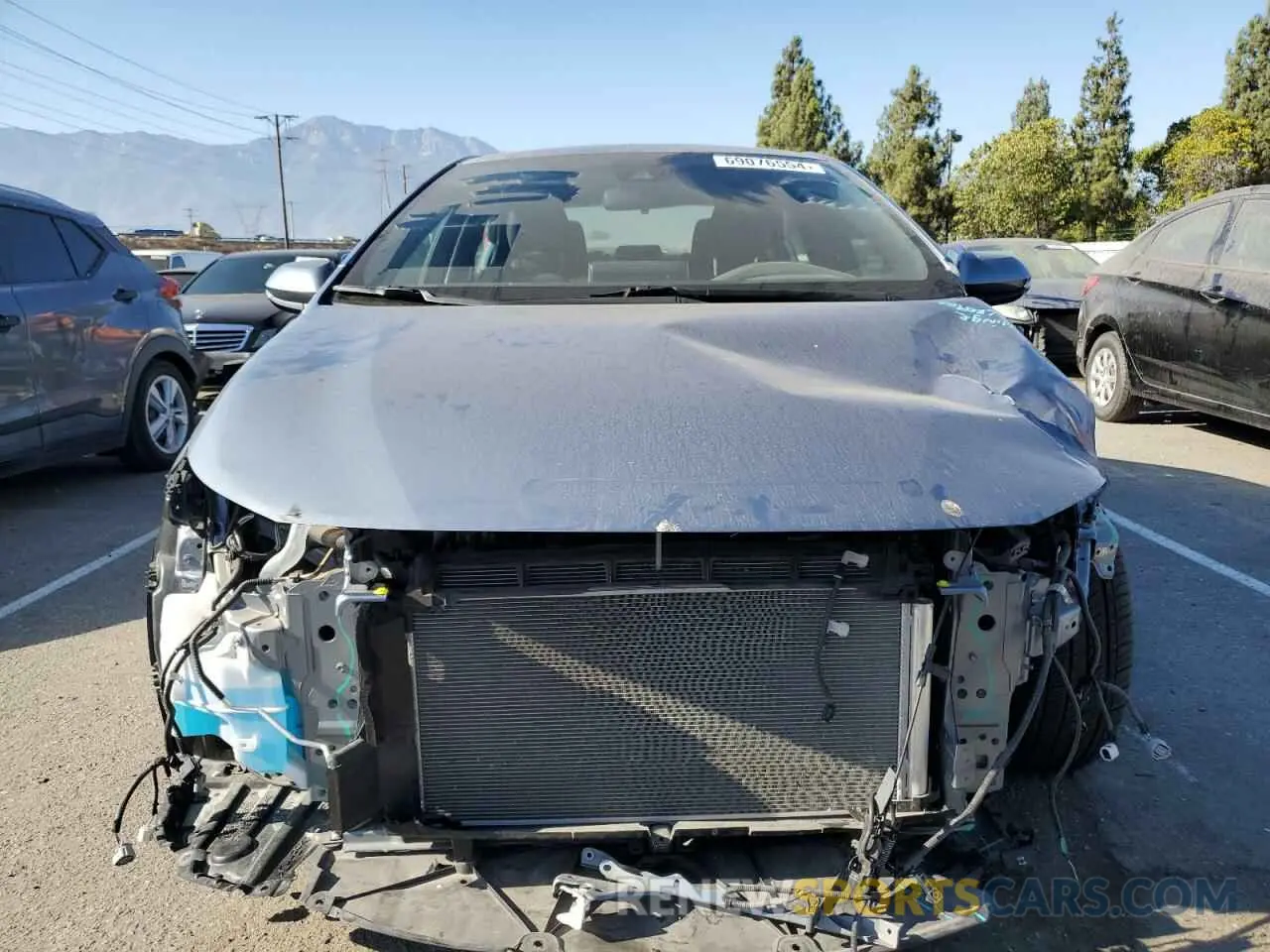 5 Photograph of a damaged car JTDS4MCE9MJ074707 TOYOTA COROLLA 2021