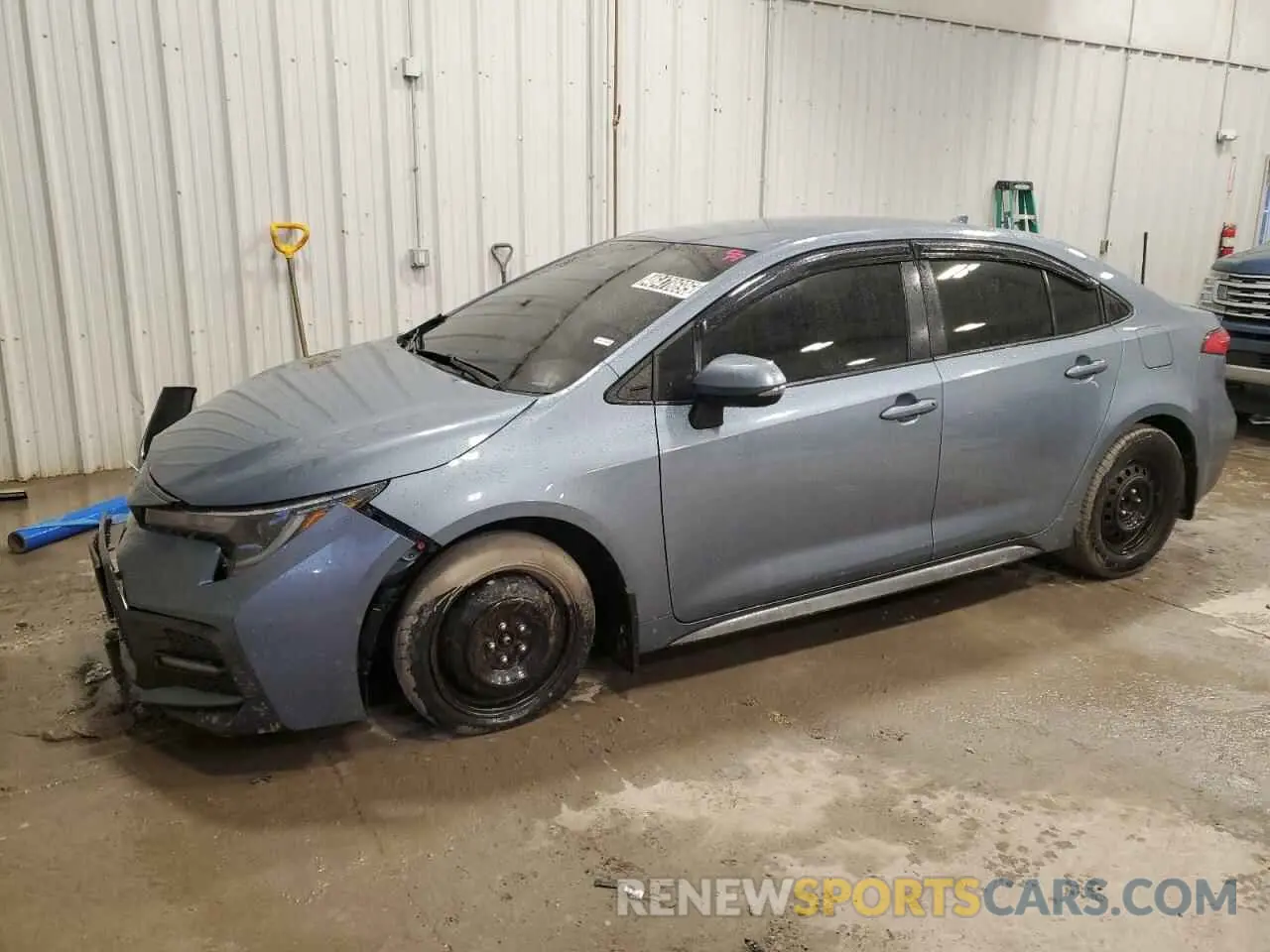 1 Photograph of a damaged car JTDS4MCE9MJ075534 TOYOTA COROLLA 2021