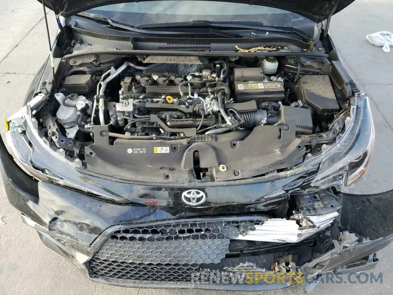 11 Photograph of a damaged car JTDS4MCE9MJ075663 TOYOTA COROLLA 2021