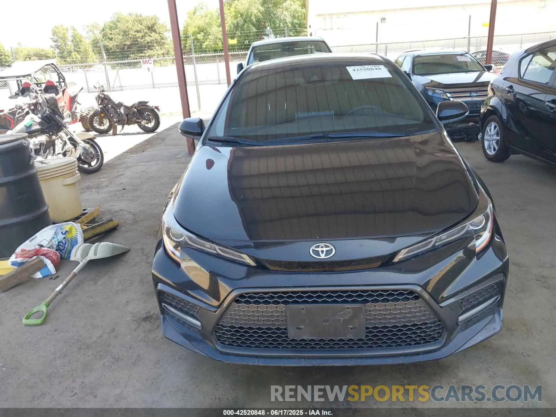 12 Photograph of a damaged car JTDS4MCE9MJ079731 TOYOTA COROLLA 2021