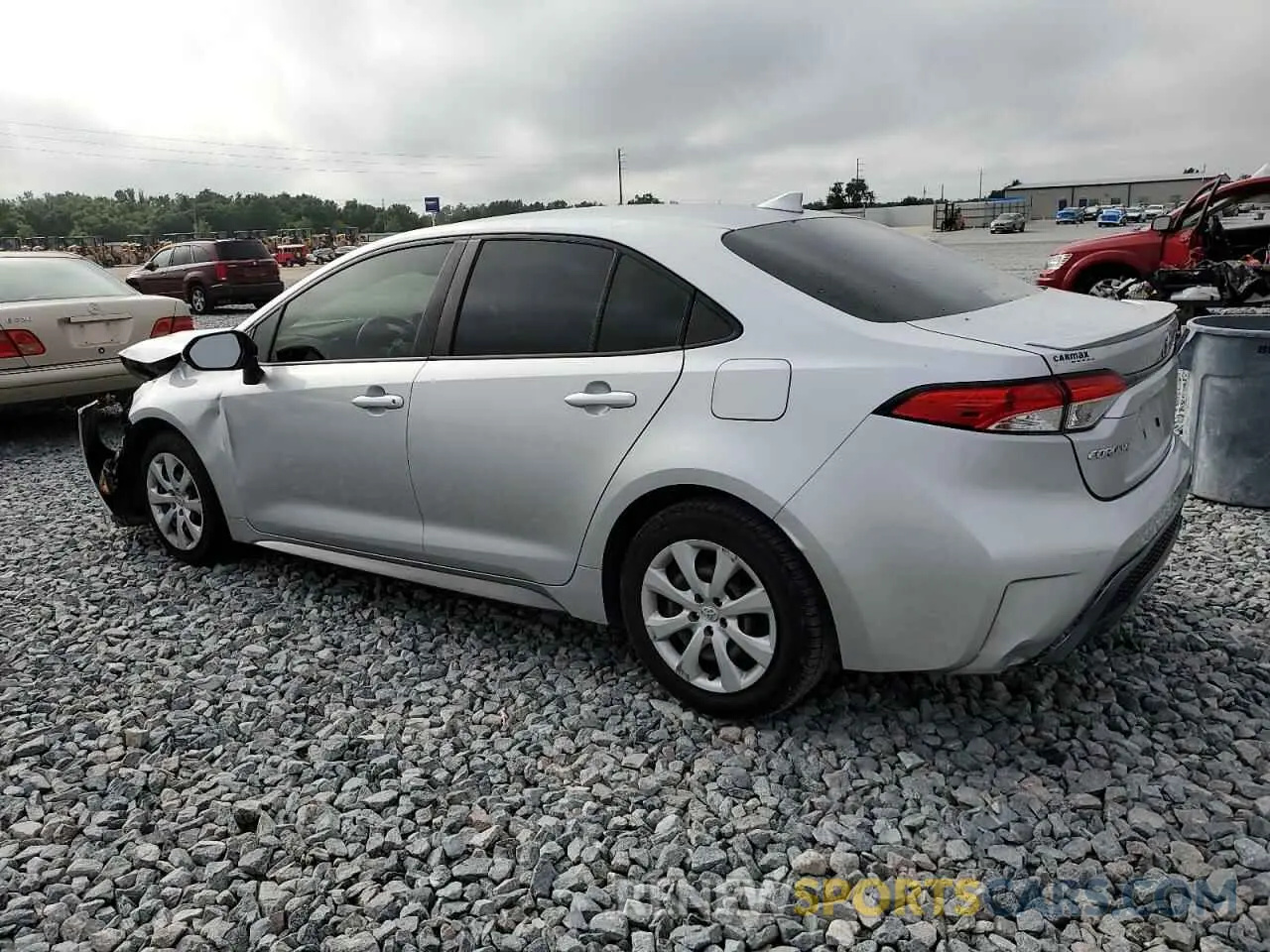 2 Photograph of a damaged car JTDS4MCEXMJ054272 TOYOTA COROLLA 2021