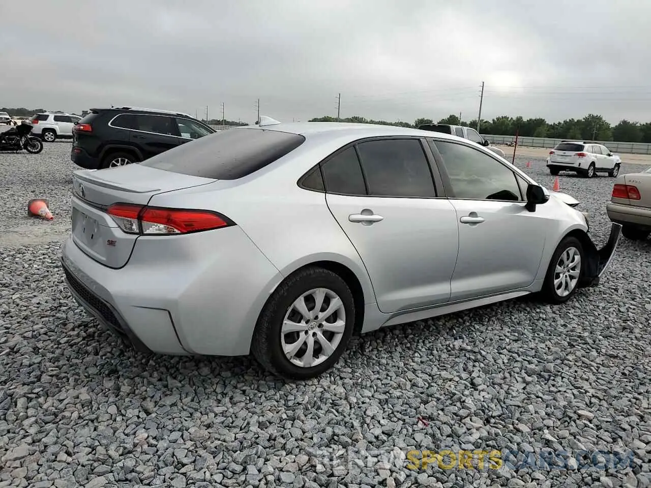 3 Photograph of a damaged car JTDS4MCEXMJ054272 TOYOTA COROLLA 2021