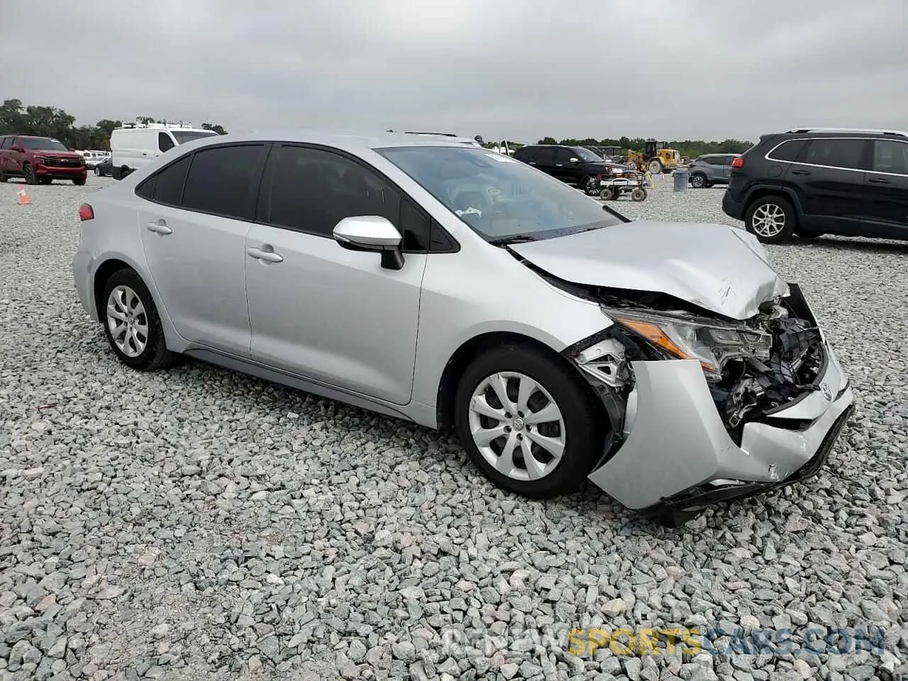 4 Photograph of a damaged car JTDS4MCEXMJ054272 TOYOTA COROLLA 2021