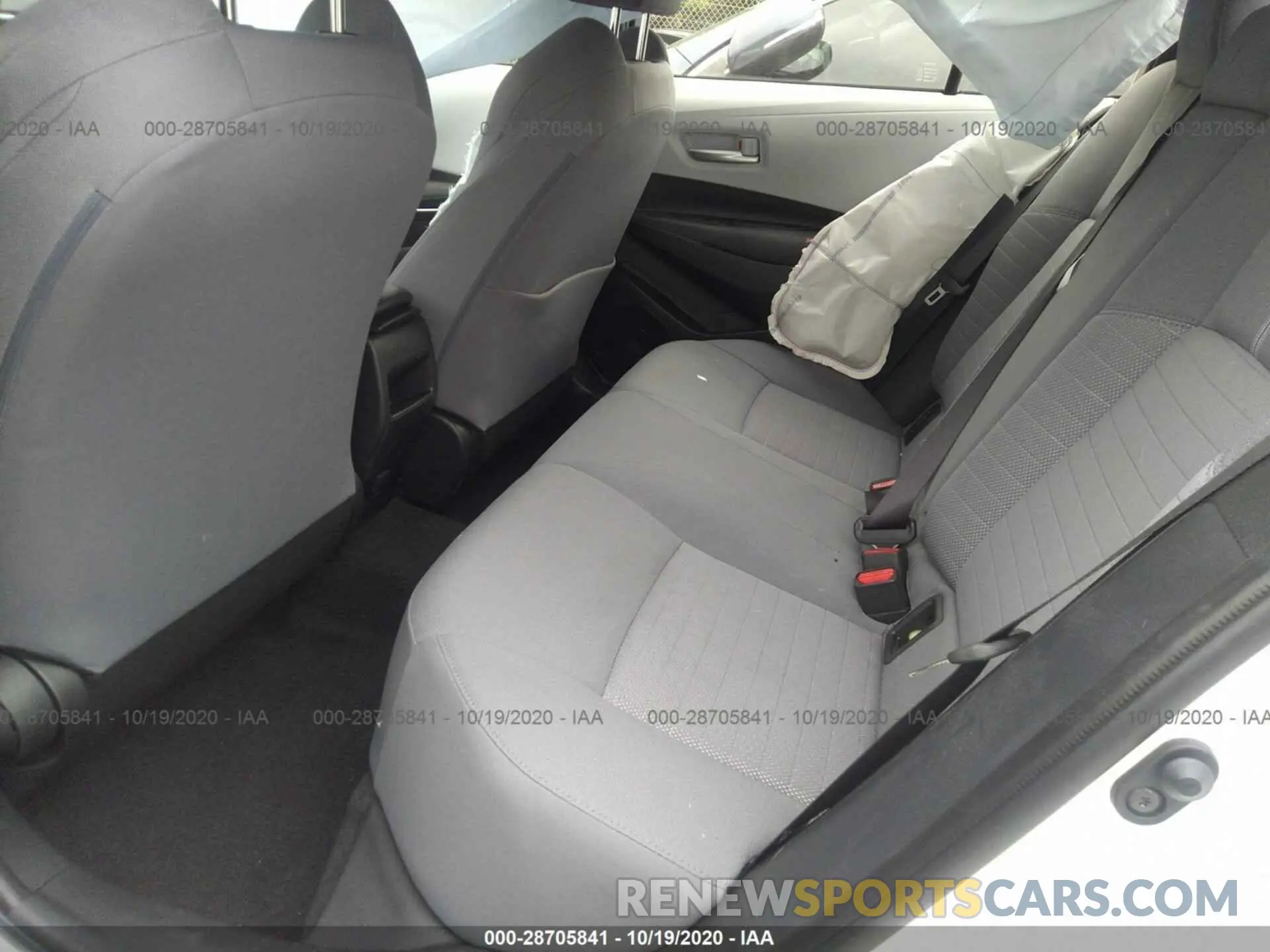 8 Photograph of a damaged car JTDS4MCEXMJ057690 TOYOTA COROLLA 2021