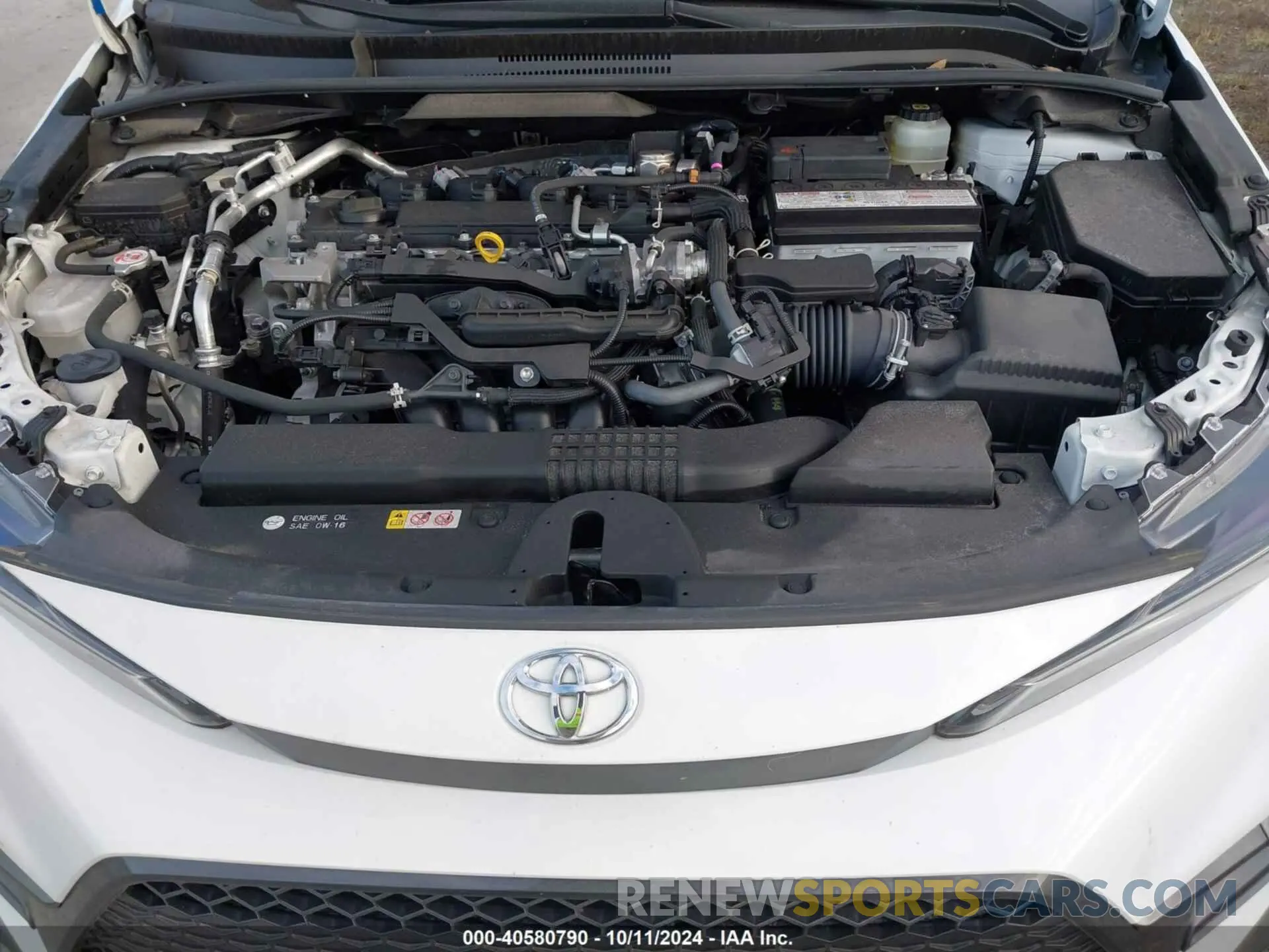 10 Photograph of a damaged car JTDS4MCEXMJ079656 TOYOTA COROLLA 2021