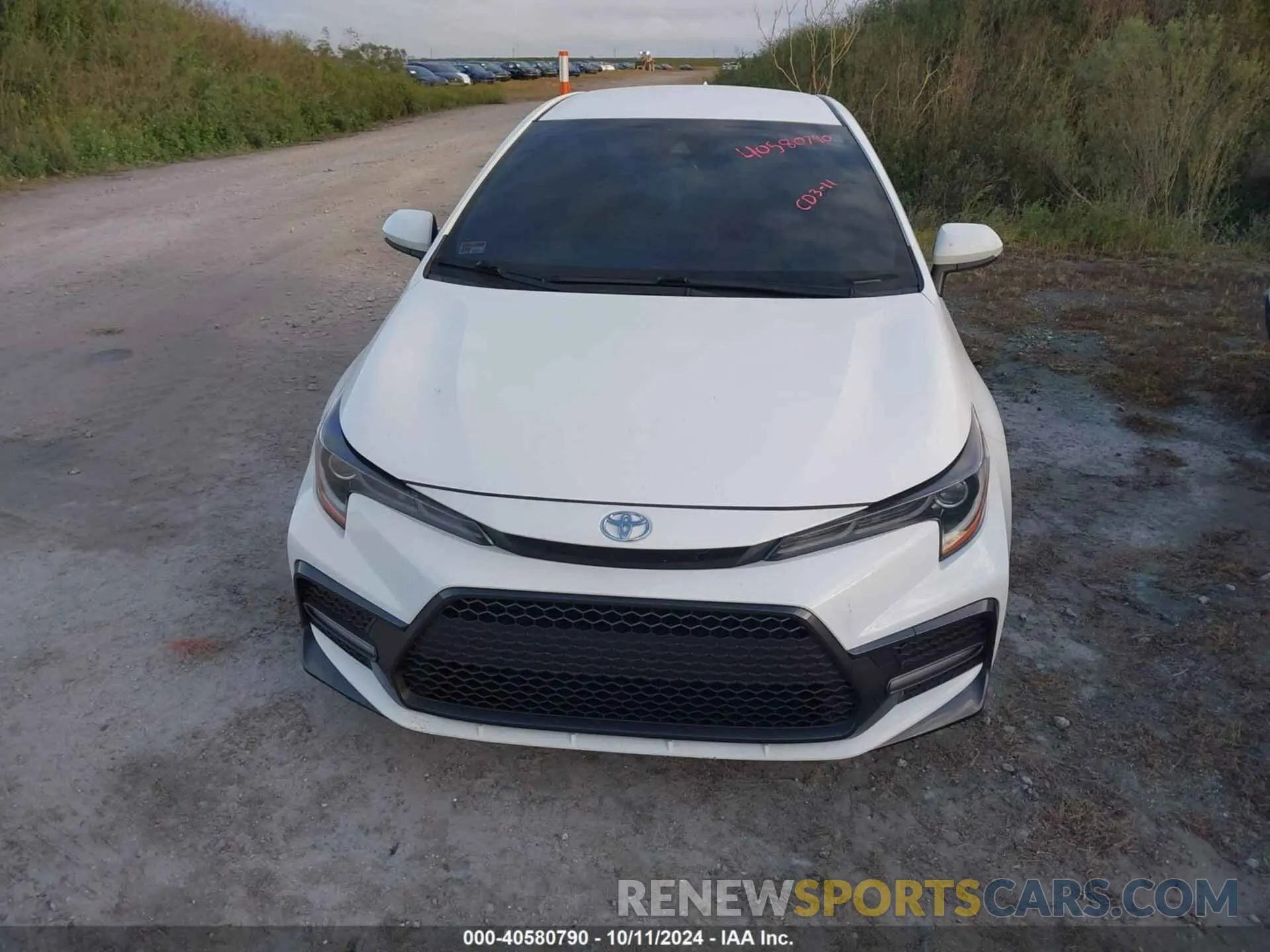 12 Photograph of a damaged car JTDS4MCEXMJ079656 TOYOTA COROLLA 2021