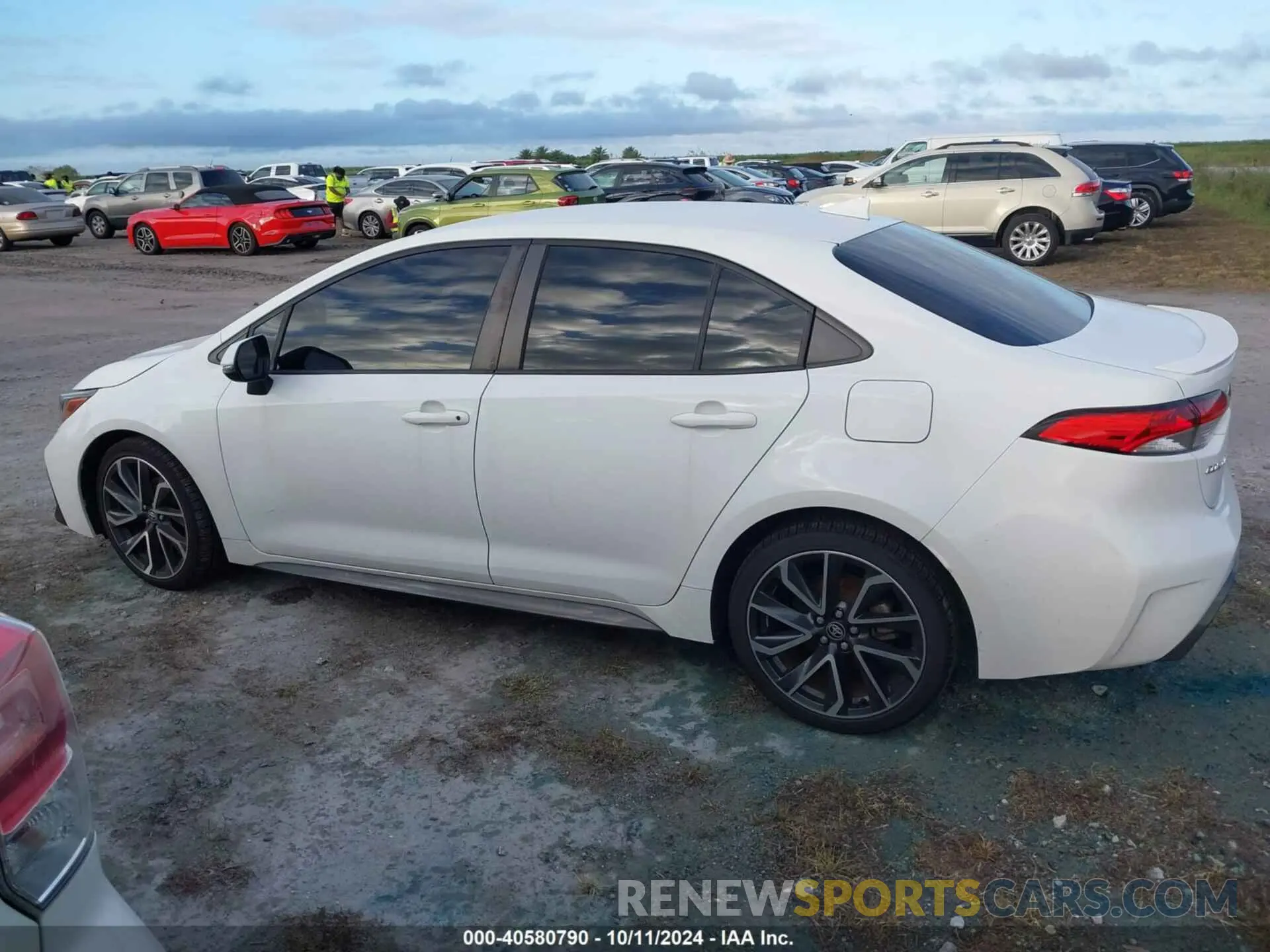 14 Photograph of a damaged car JTDS4MCEXMJ079656 TOYOTA COROLLA 2021
