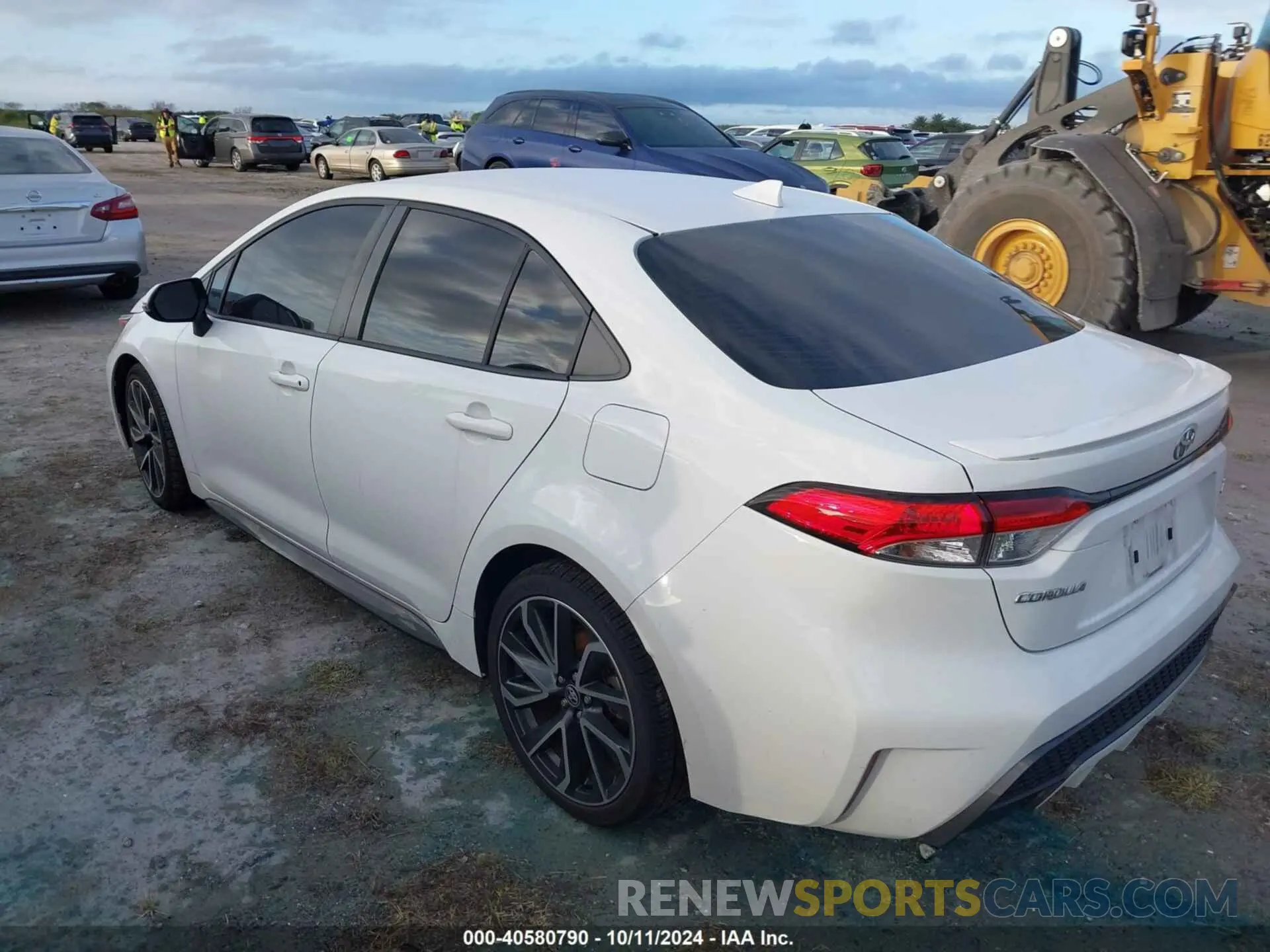 3 Photograph of a damaged car JTDS4MCEXMJ079656 TOYOTA COROLLA 2021