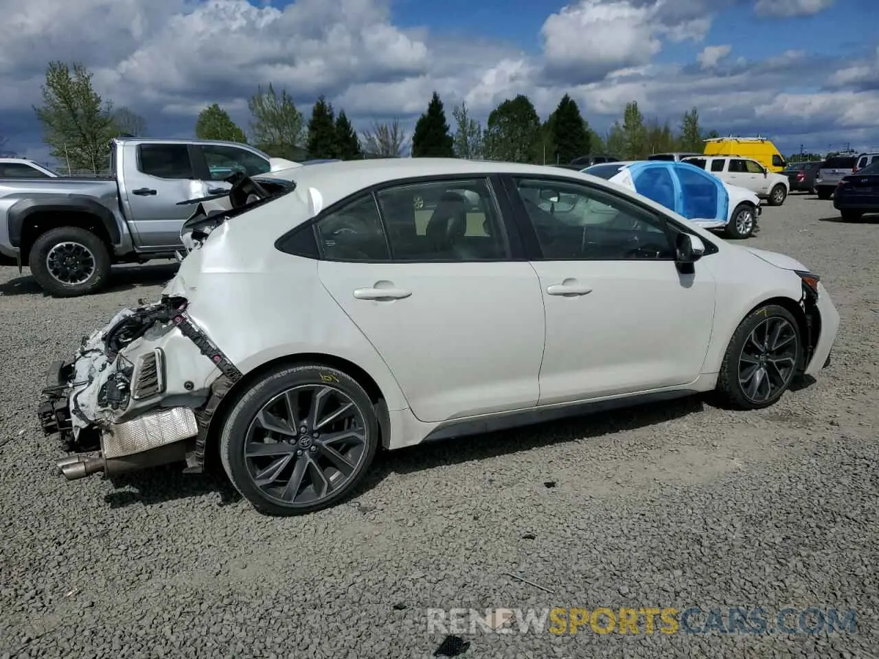 3 Photograph of a damaged car JTDT4MCE4MJ058791 TOYOTA COROLLA 2021