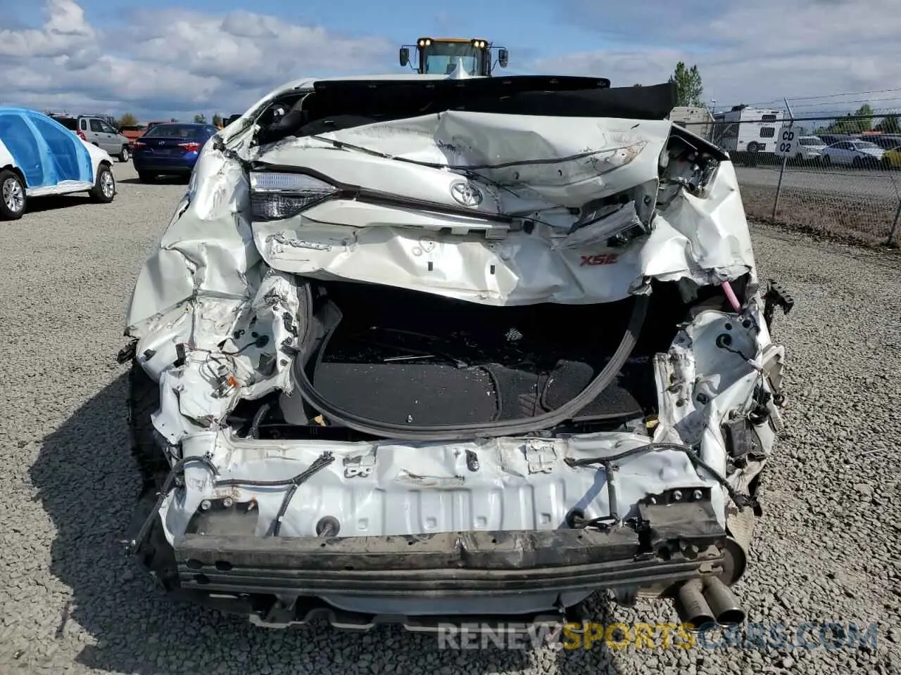 6 Photograph of a damaged car JTDT4MCE4MJ058791 TOYOTA COROLLA 2021