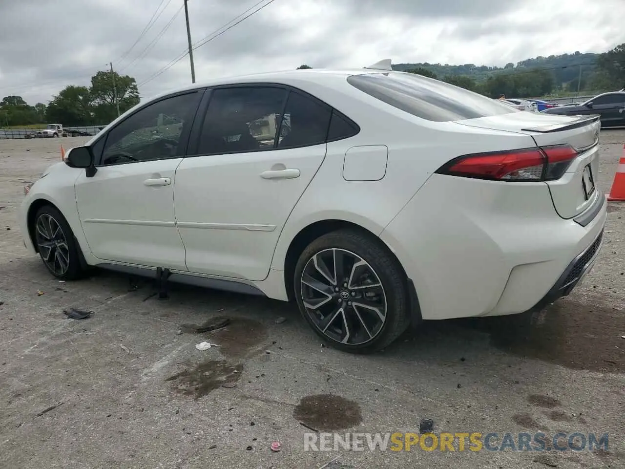 2 Photograph of a damaged car JTDT4MCE5MJ079083 TOYOTA COROLLA 2021
