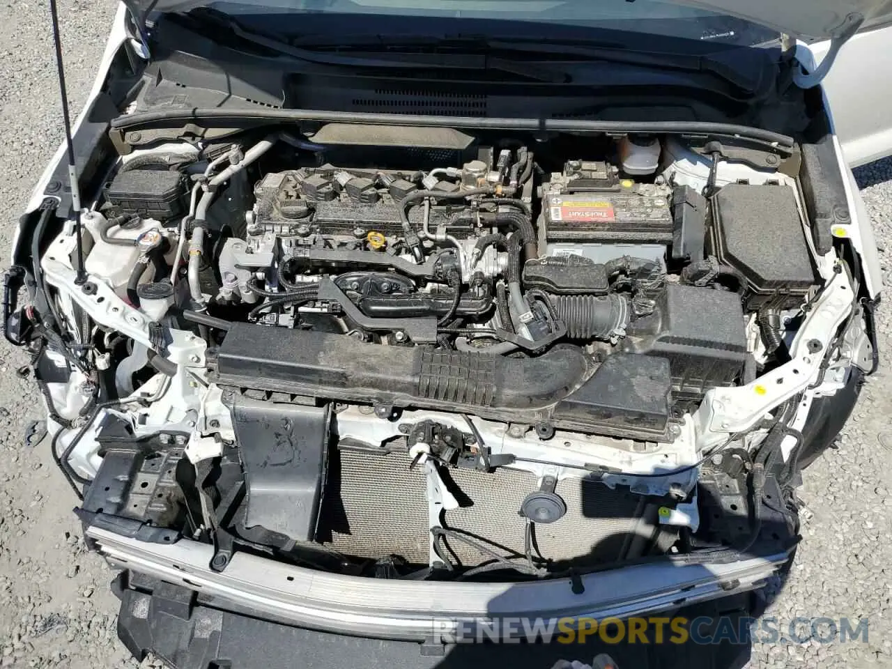 11 Photograph of a damaged car JTDT4MCE7MJ065699 TOYOTA COROLLA 2021