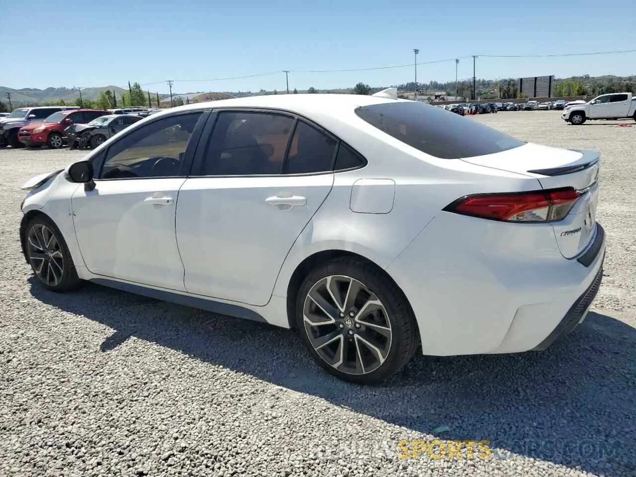 2 Photograph of a damaged car JTDT4MCE7MJ065699 TOYOTA COROLLA 2021