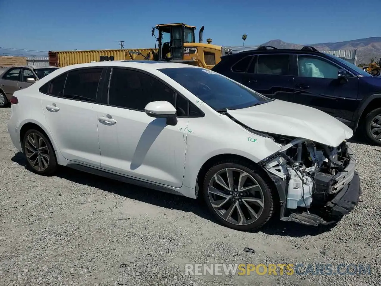 4 Photograph of a damaged car JTDT4MCE7MJ065699 TOYOTA COROLLA 2021