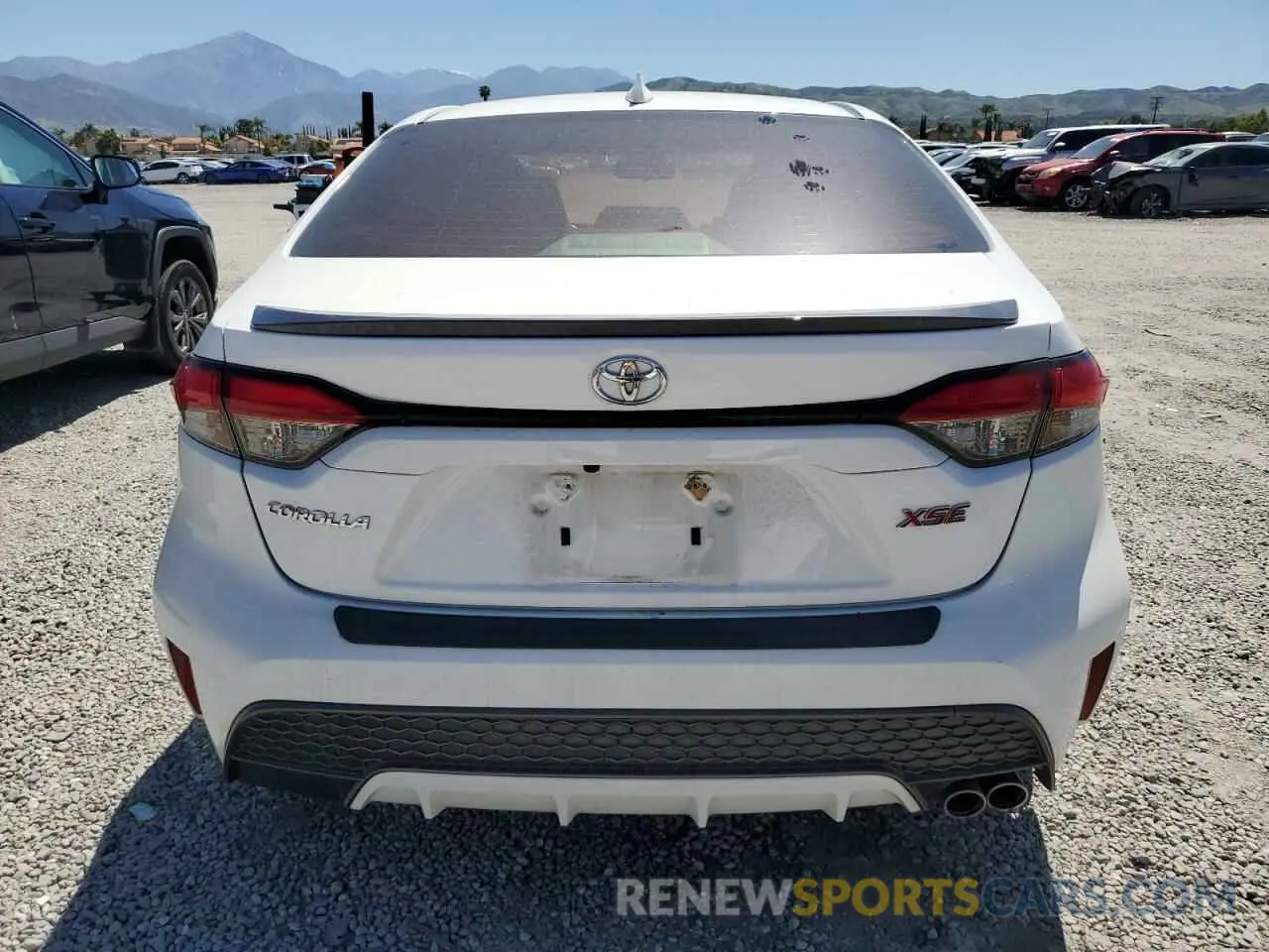 6 Photograph of a damaged car JTDT4MCE7MJ065699 TOYOTA COROLLA 2021