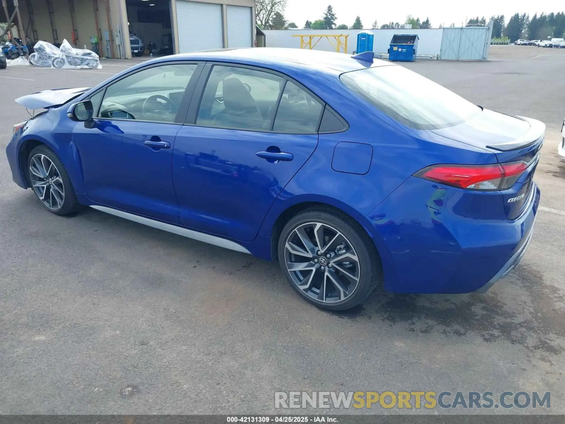 3 Фотография поврежденного автомобиля JTDT4MCE9MJ073030 TOYOTA COROLLA 2021