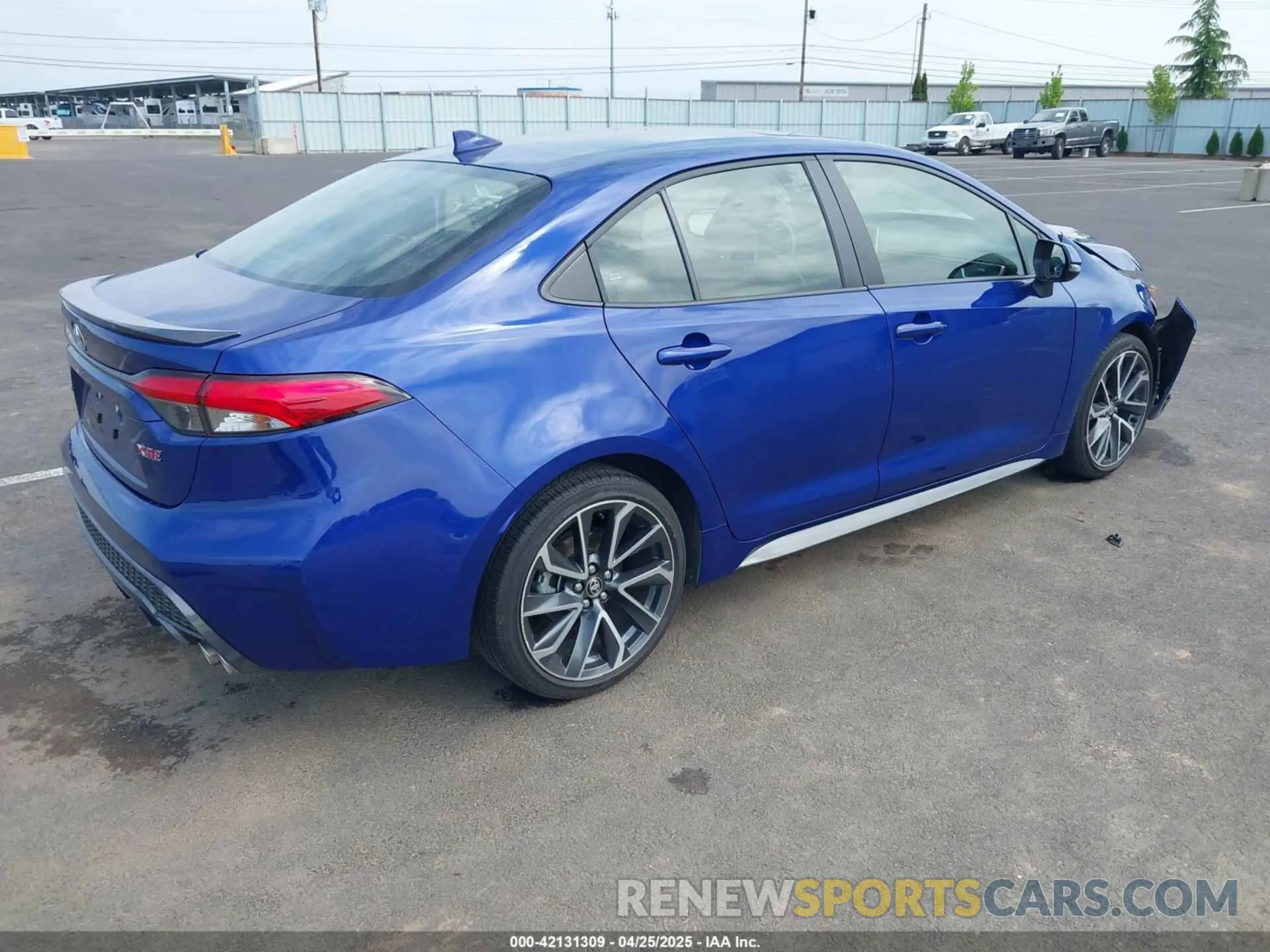 4 Фотография поврежденного автомобиля JTDT4MCE9MJ073030 TOYOTA COROLLA 2021