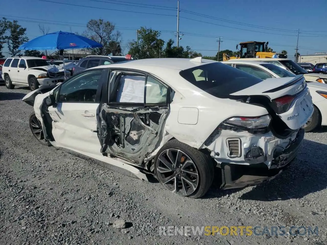2 Фотография поврежденного автомобиля JTDT4MCEXMJ058617 TOYOTA COROLLA 2021