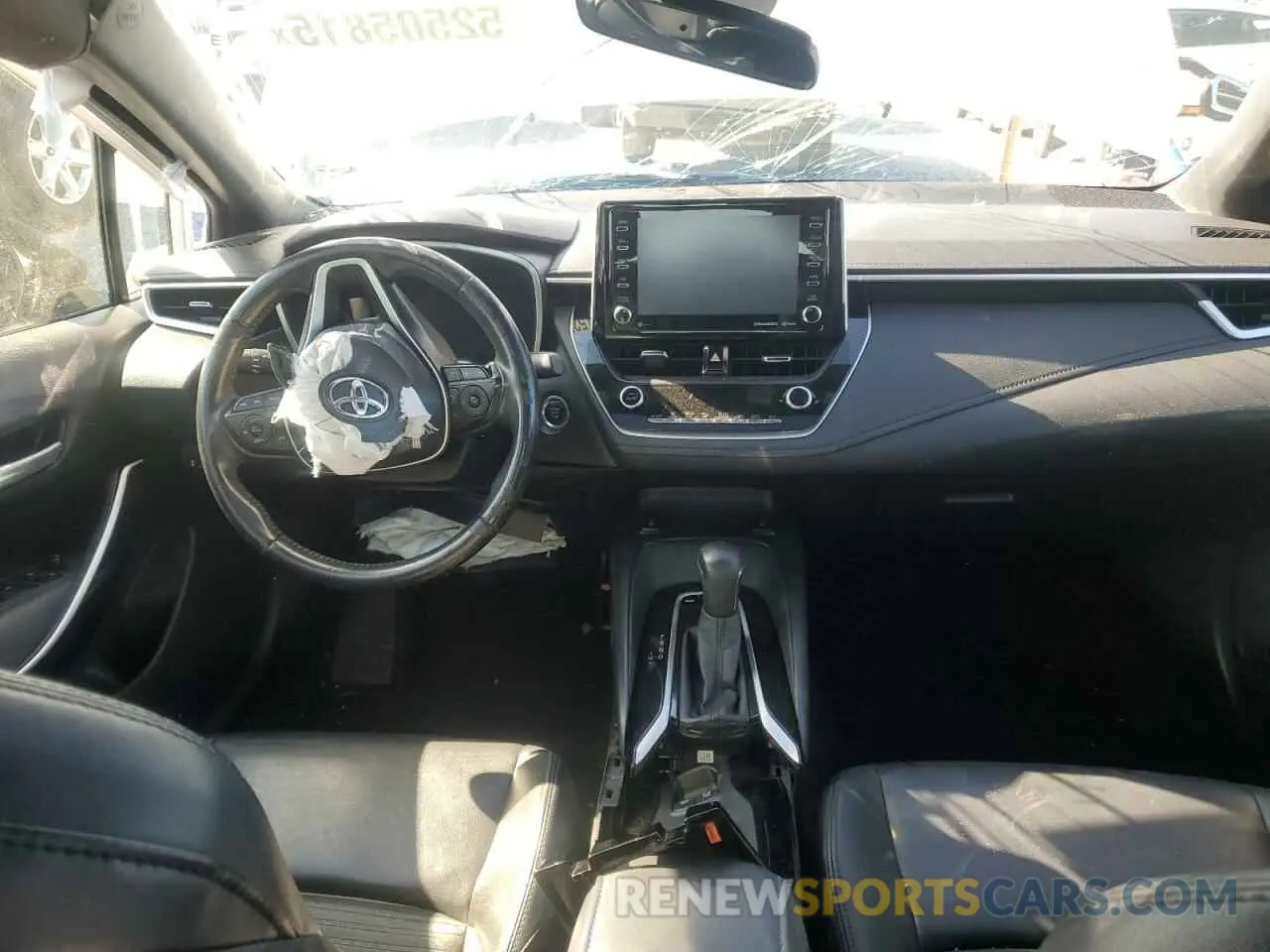 8 Фотография поврежденного автомобиля JTDT4MCEXMJ058617 TOYOTA COROLLA 2021