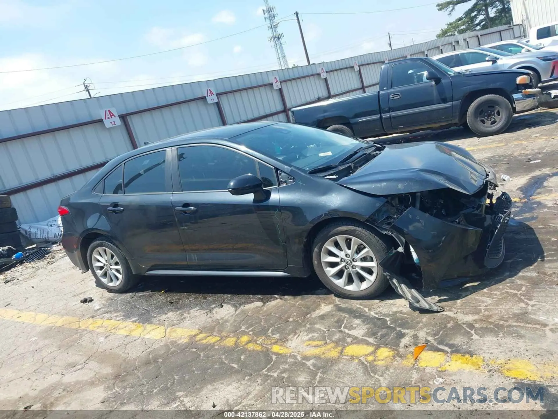 13 Photograph of a damaged car JTDVPMAE0MJ121646 TOYOTA COROLLA 2021