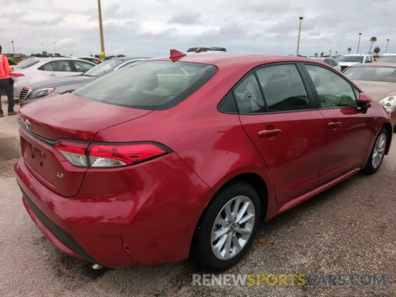 3 Photograph of a damaged car JTDVPMAE0MJ121971 TOYOTA COROLLA 2021
