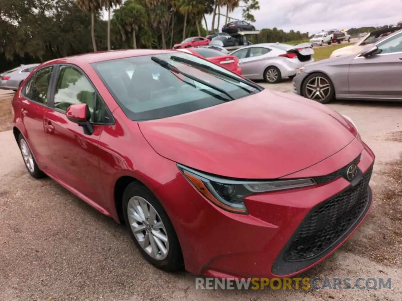 4 Photograph of a damaged car JTDVPMAE0MJ121971 TOYOTA COROLLA 2021
