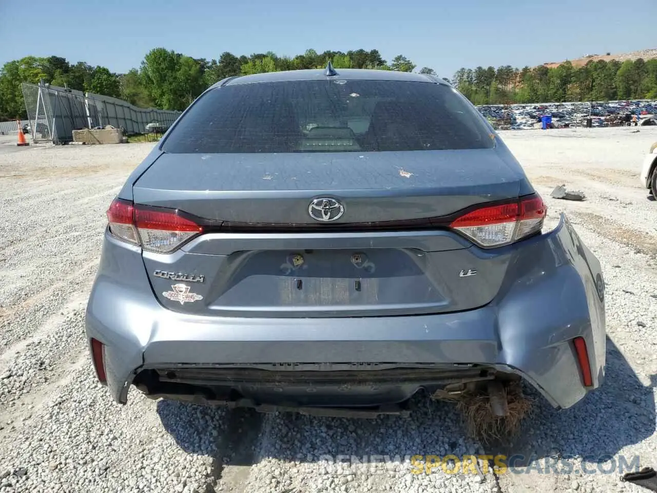 6 Photograph of a damaged car JTDVPMAE0MJ121985 TOYOTA COROLLA 2021