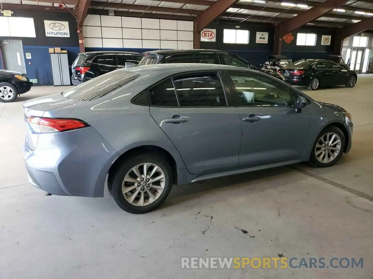 3 Photograph of a damaged car JTDVPMAE1MJ153425 TOYOTA COROLLA 2021
