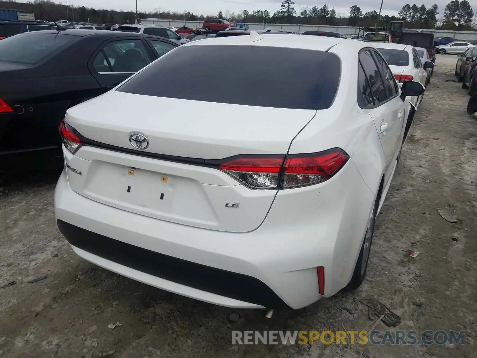 4 Photograph of a damaged car JTDVPMAE2MJ123155 TOYOTA COROLLA 2021