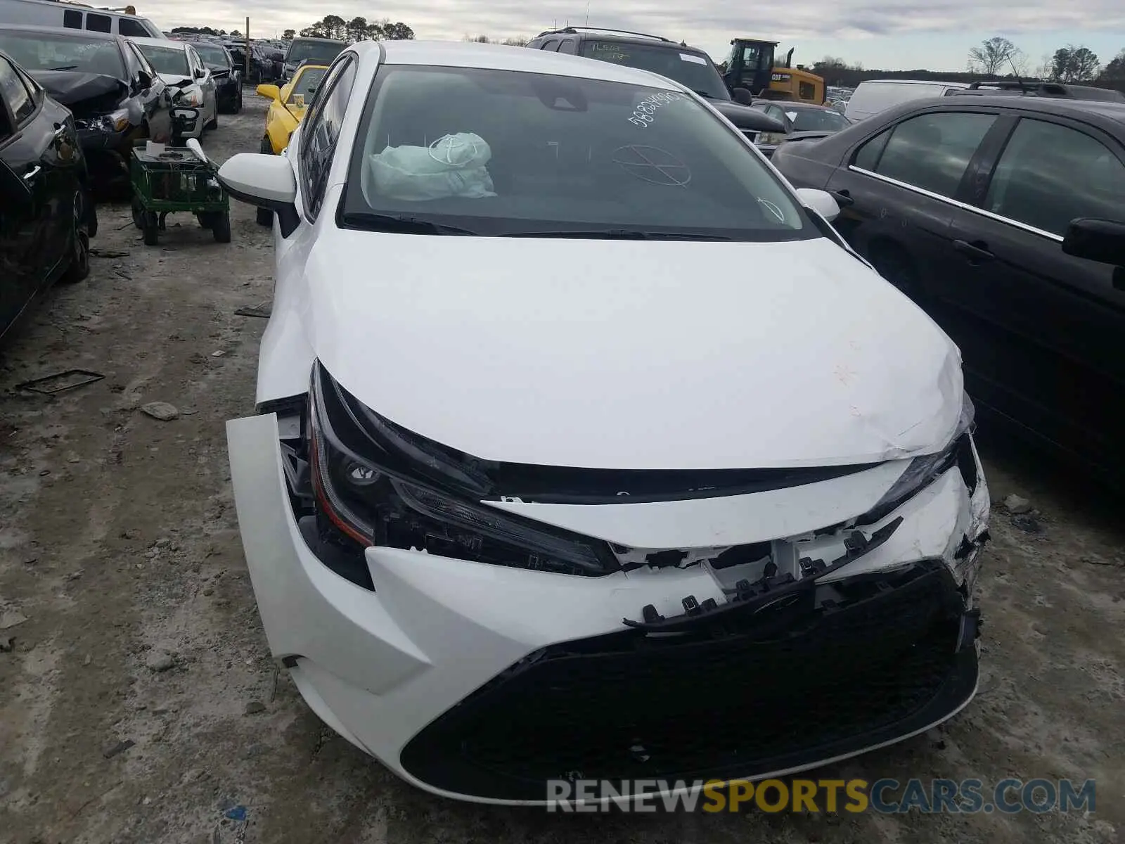9 Photograph of a damaged car JTDVPMAE2MJ123155 TOYOTA COROLLA 2021