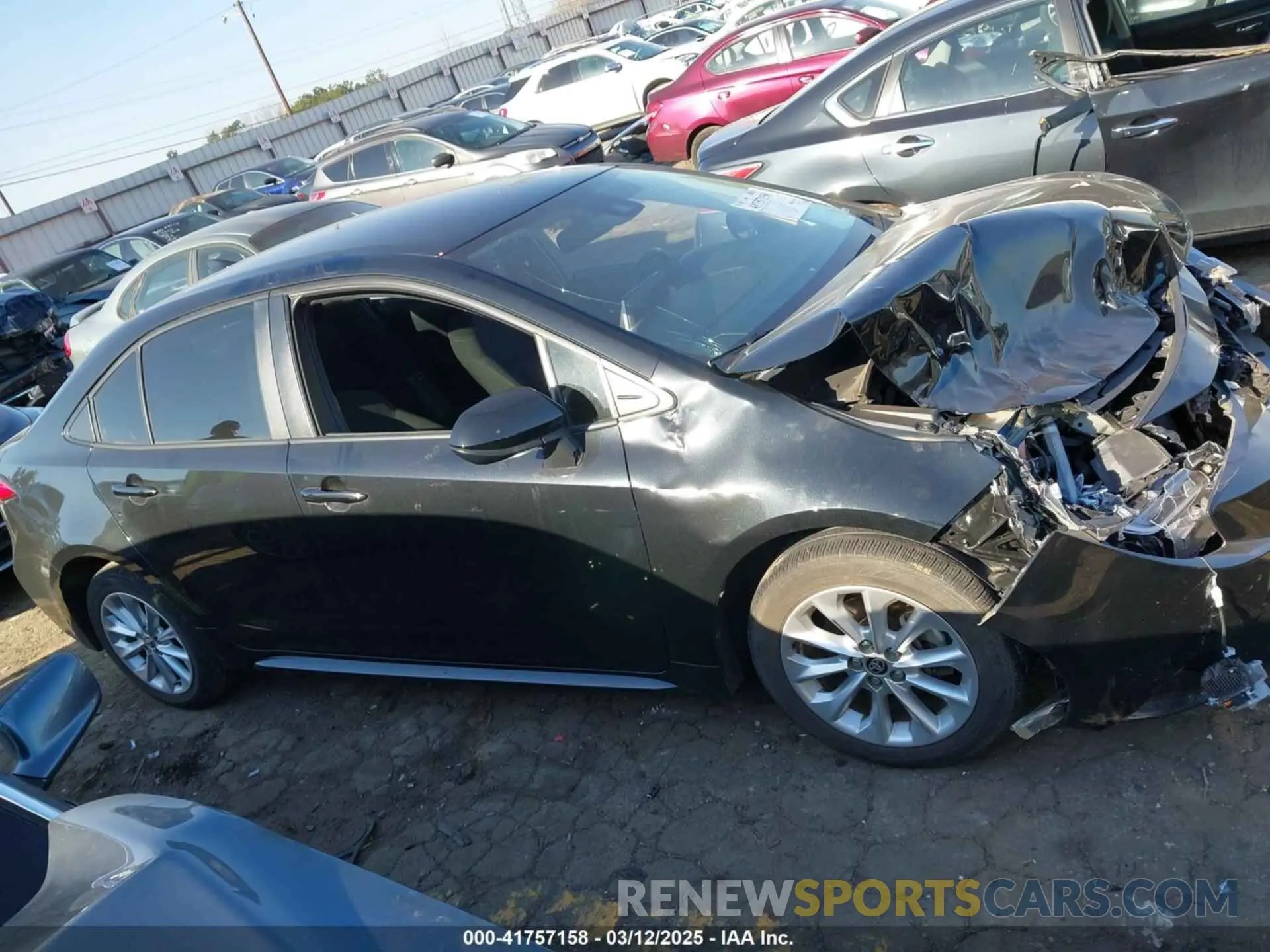 13 Фотография поврежденного автомобиля JTDVPMAE2MJ123219 TOYOTA COROLLA 2021