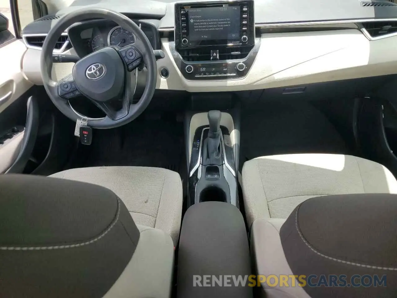 8 Фотография поврежденного автомобиля JTDVPMAE2MJ129408 TOYOTA COROLLA 2021