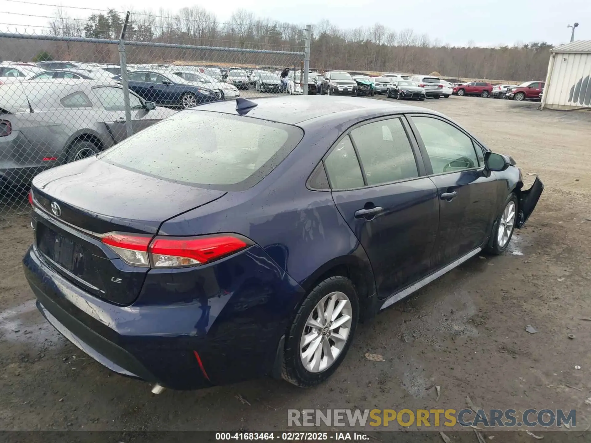 4 Фотография поврежденного автомобиля JTDVPMAE2MJ155121 TOYOTA COROLLA 2021