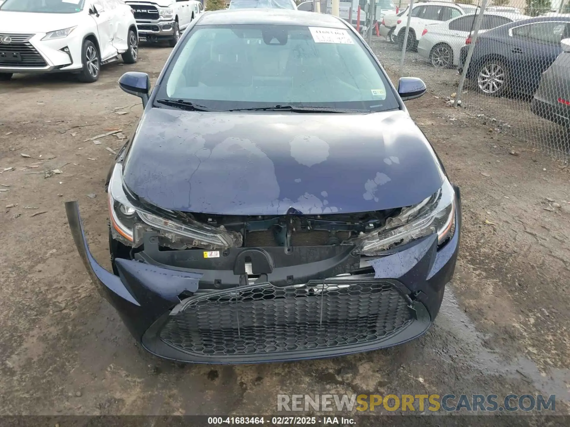 6 Фотография поврежденного автомобиля JTDVPMAE2MJ155121 TOYOTA COROLLA 2021