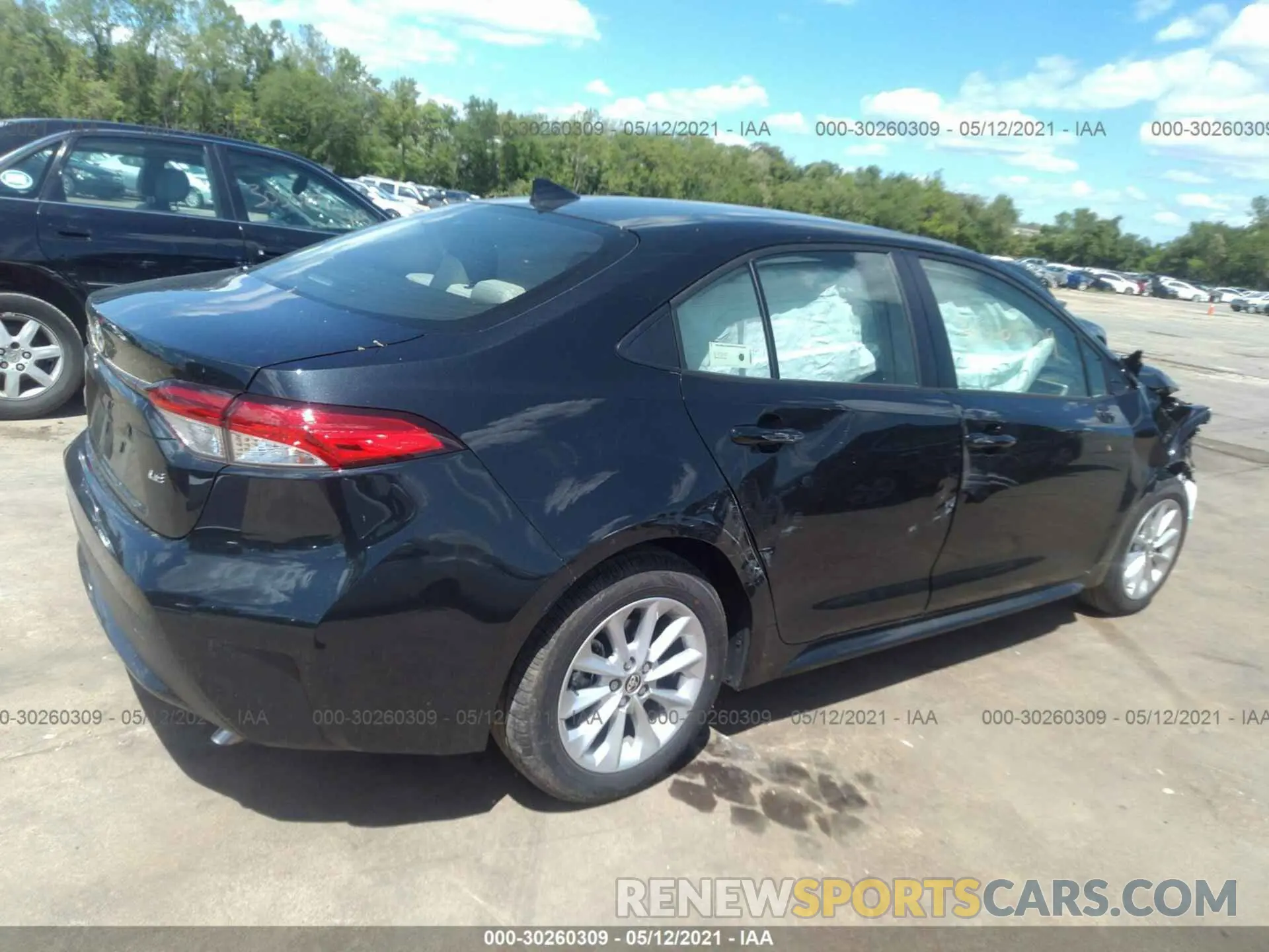 4 Photograph of a damaged car JTDVPMAE3MJ122533 TOYOTA COROLLA 2021