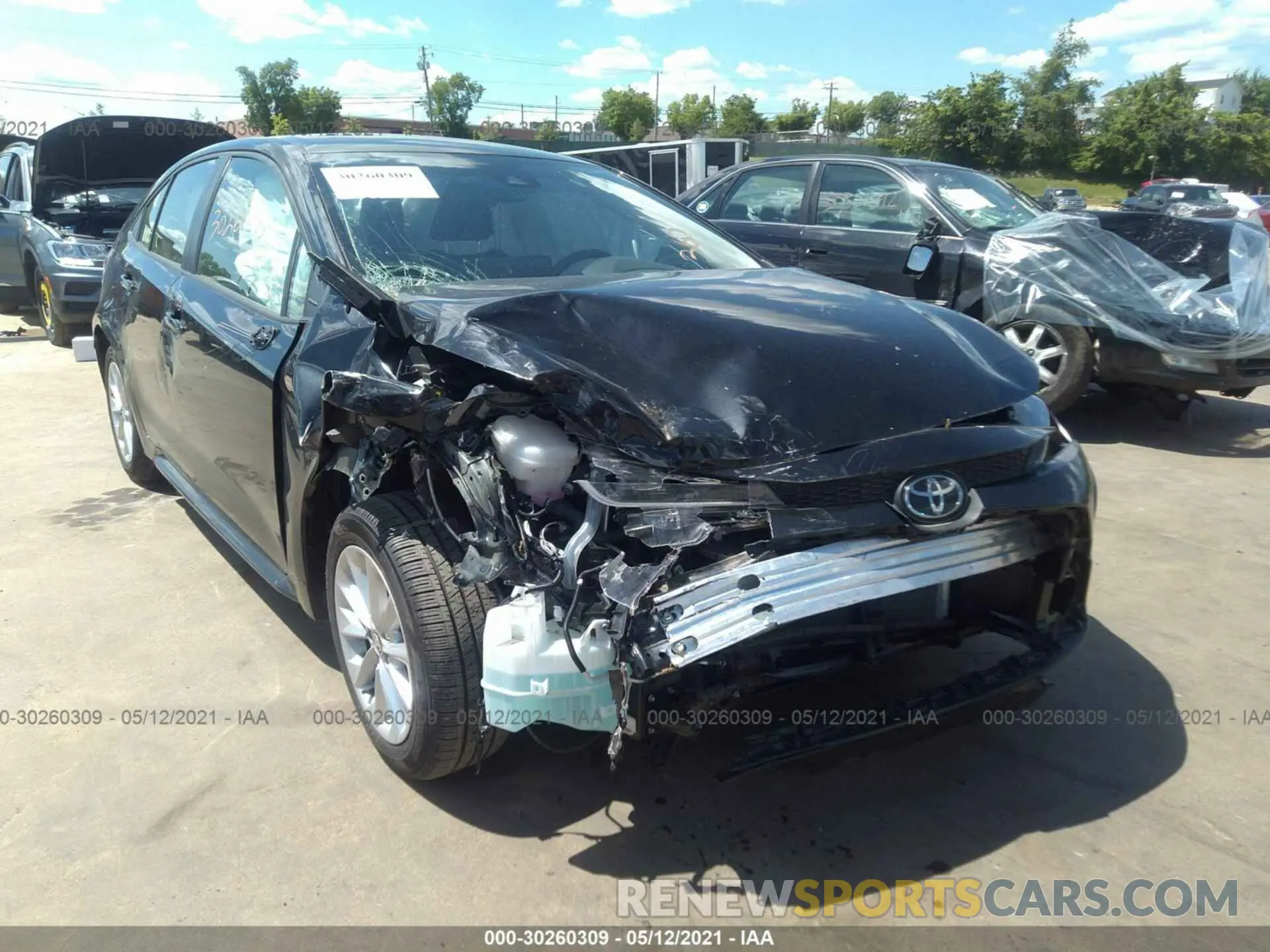 6 Photograph of a damaged car JTDVPMAE3MJ122533 TOYOTA COROLLA 2021