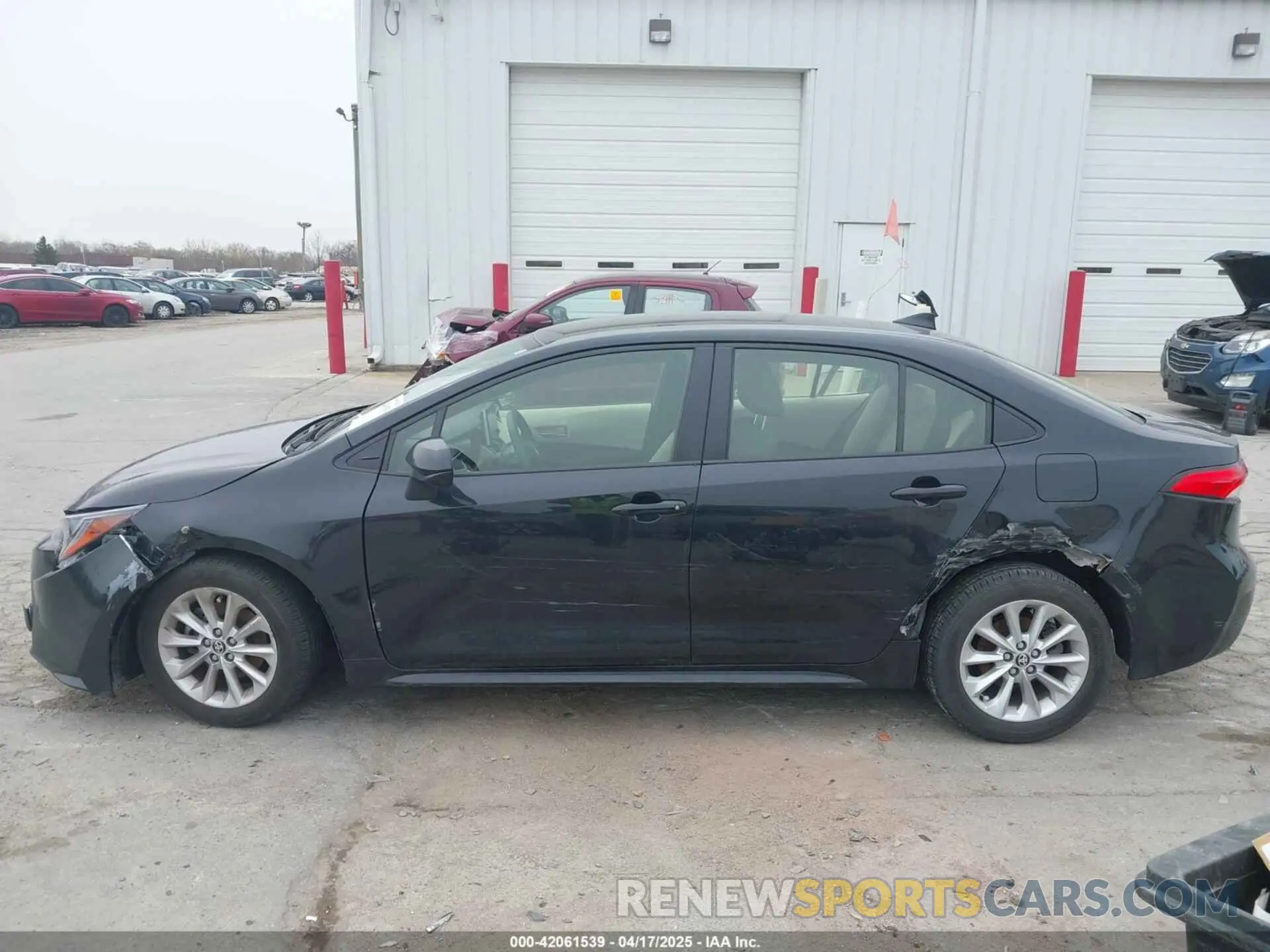 14 Фотография поврежденного автомобиля JTDVPMAE3MJ128297 TOYOTA COROLLA 2021