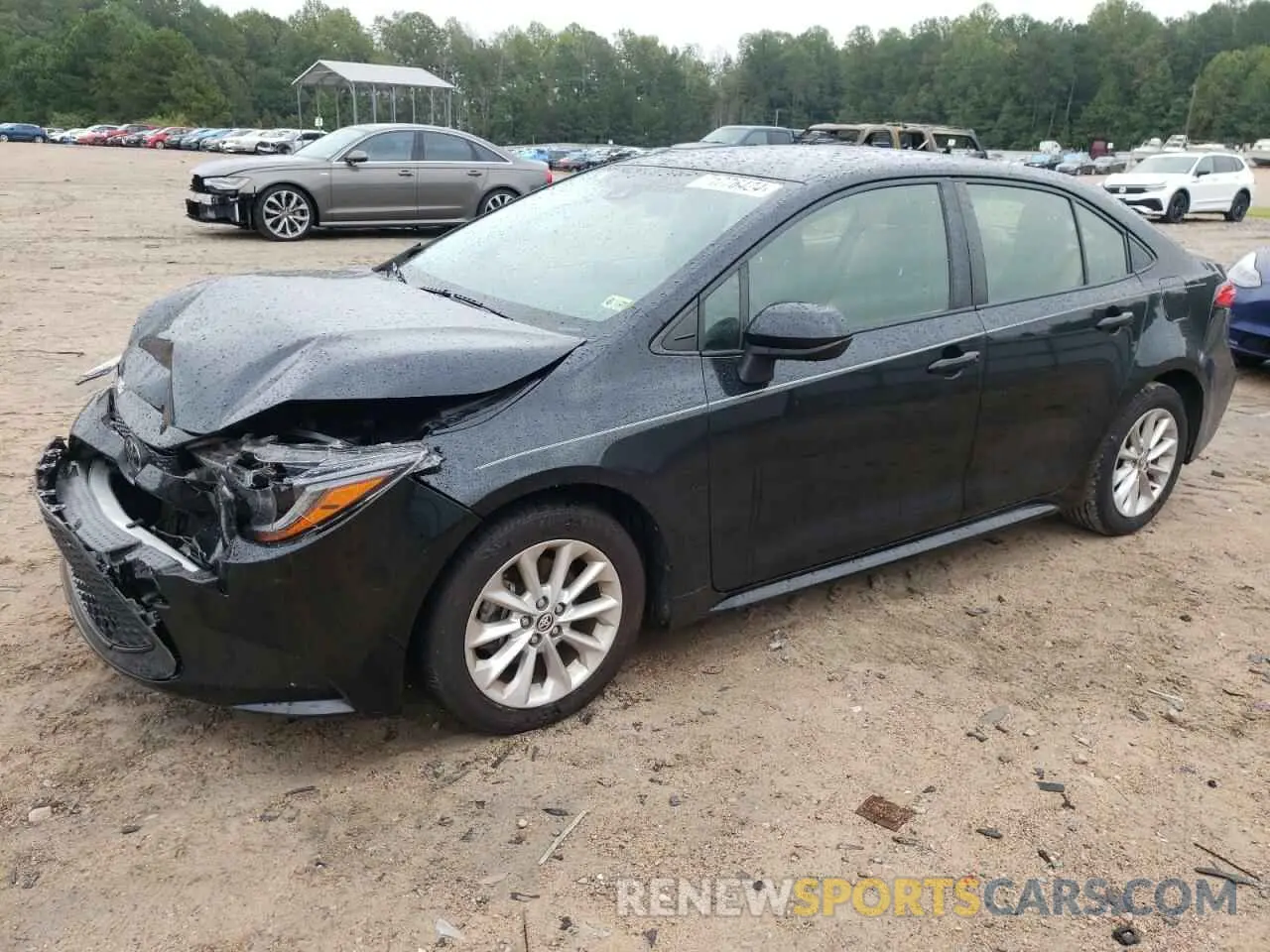 1 Photograph of a damaged car JTDVPMAE3MJ132723 TOYOTA COROLLA 2021