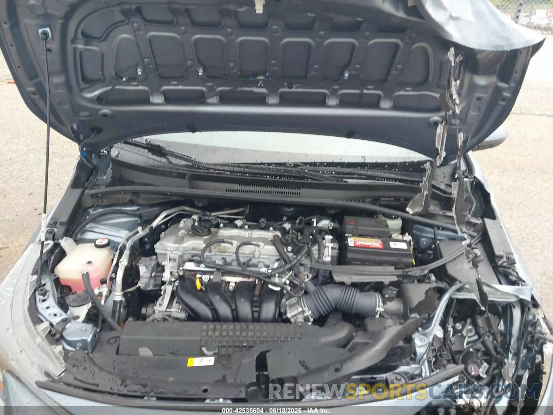 10 Фотография поврежденного автомобиля JTDVPMAE5MJ165268 TOYOTA COROLLA 2021