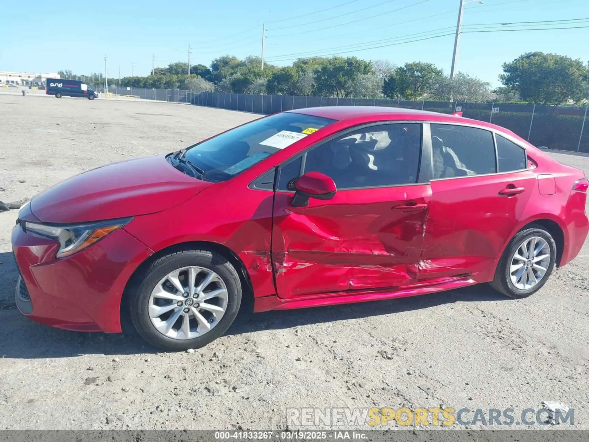 6 Photograph of a damaged car JTDVPMAE7MJ145782 TOYOTA COROLLA 2021