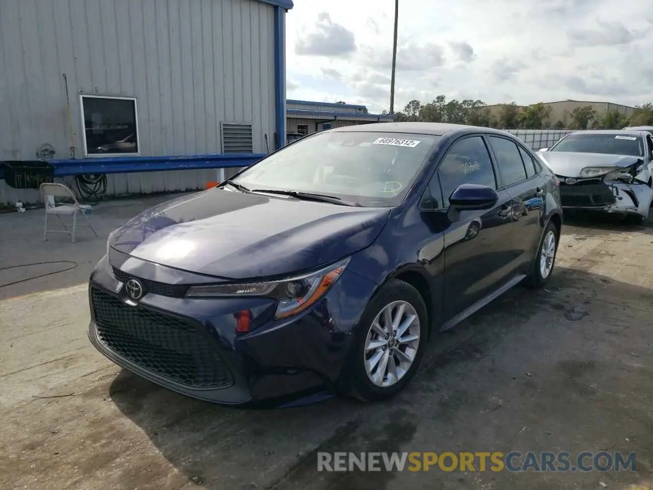 1 Фотография поврежденного автомобиля JTDVPMAE7MJ174263 TOYOTA COROLLA 2021