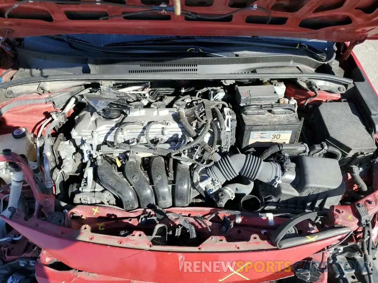 11 Photograph of a damaged car JTDVPMAE8MJ121653 TOYOTA COROLLA 2021