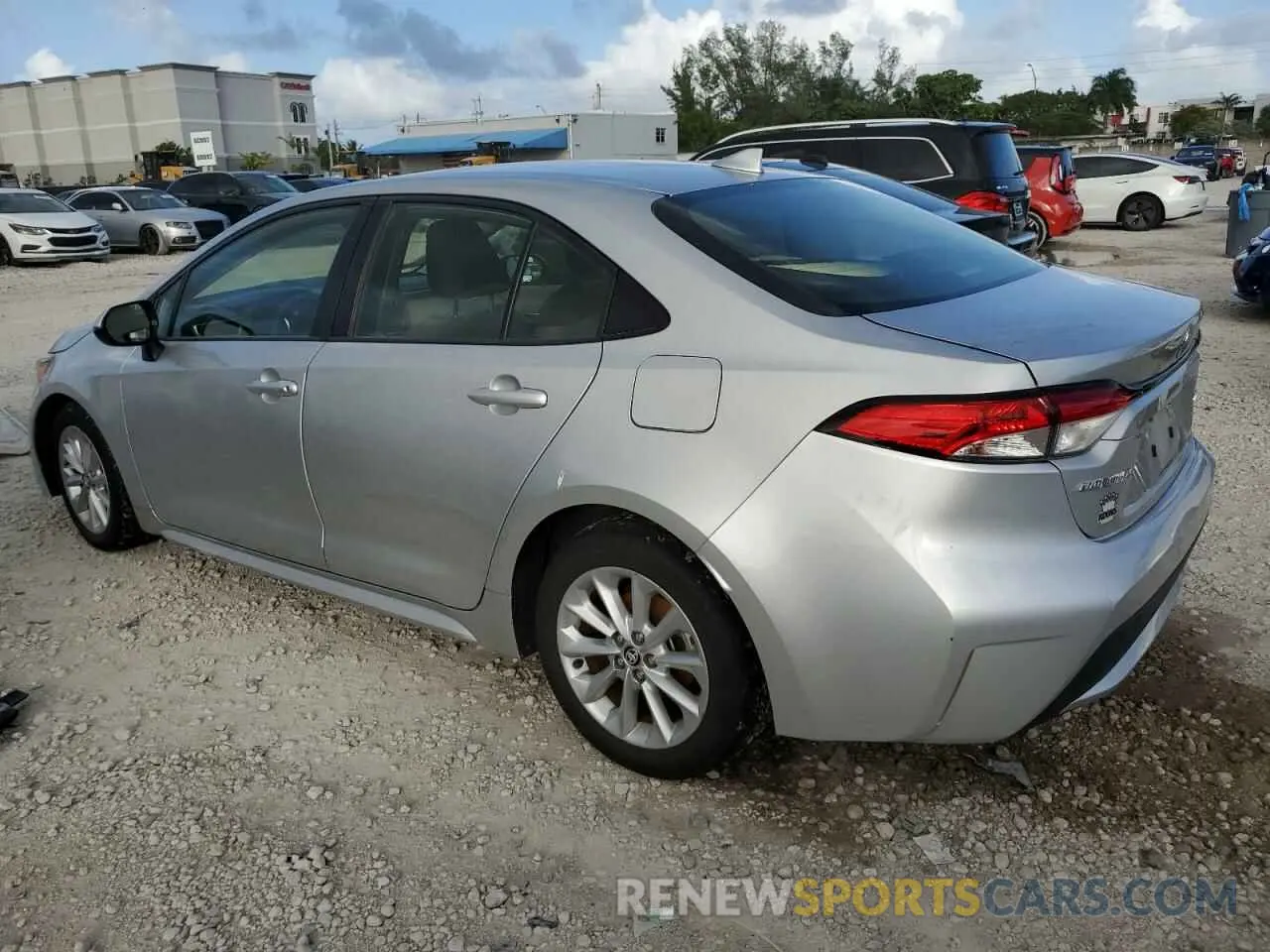2 Фотография поврежденного автомобиля JTDVPMAE8MJ146102 TOYOTA COROLLA 2021