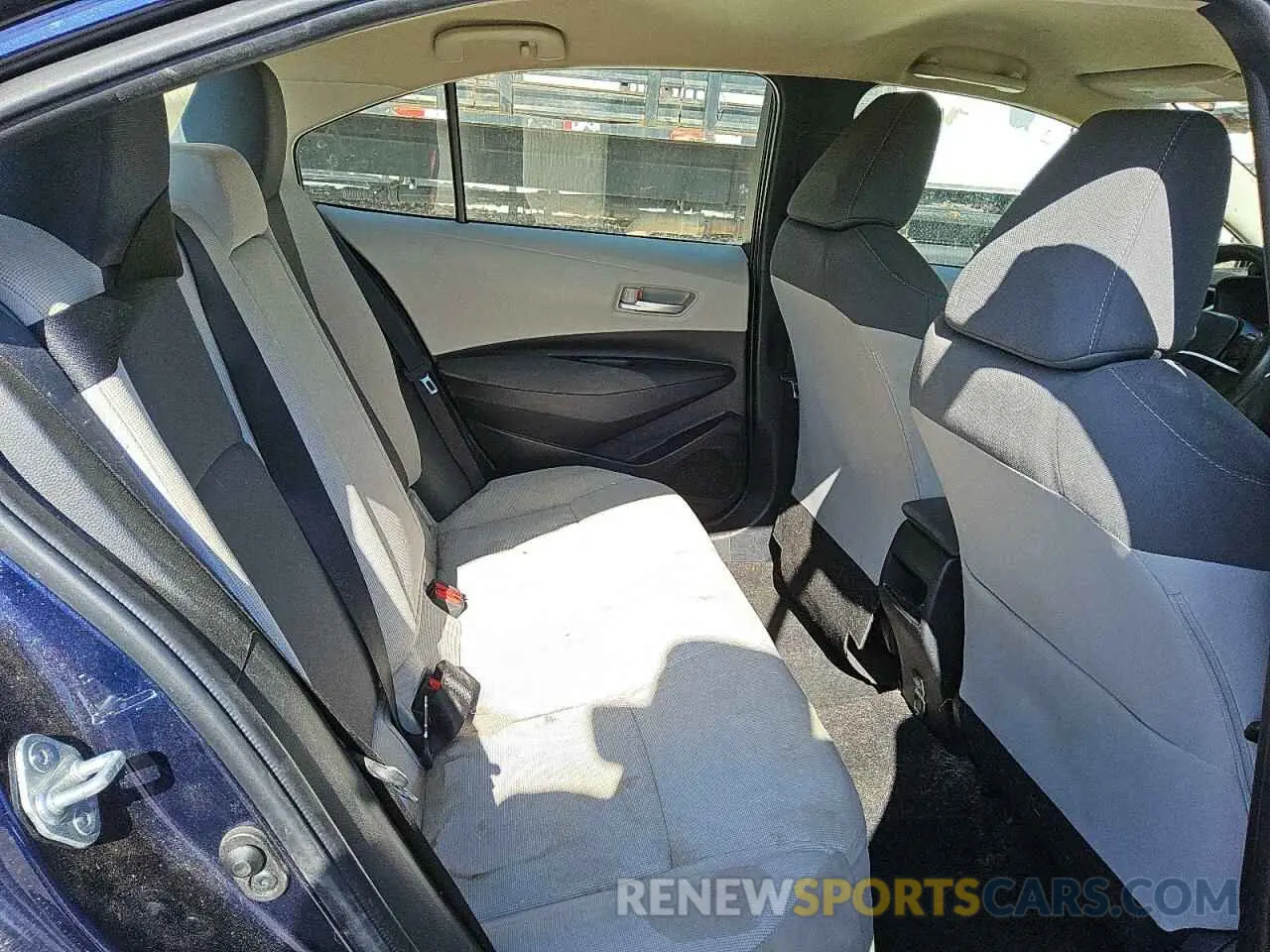 10 Photograph of a damaged car JTDVPMAE9MJ122648 TOYOTA COROLLA 2021