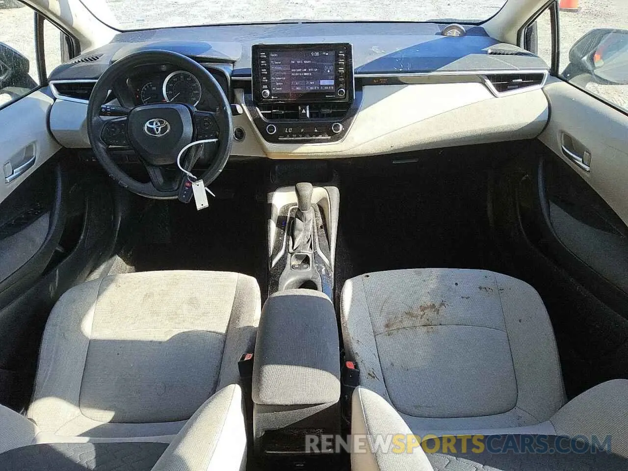 8 Photograph of a damaged car JTDVPMAE9MJ122648 TOYOTA COROLLA 2021