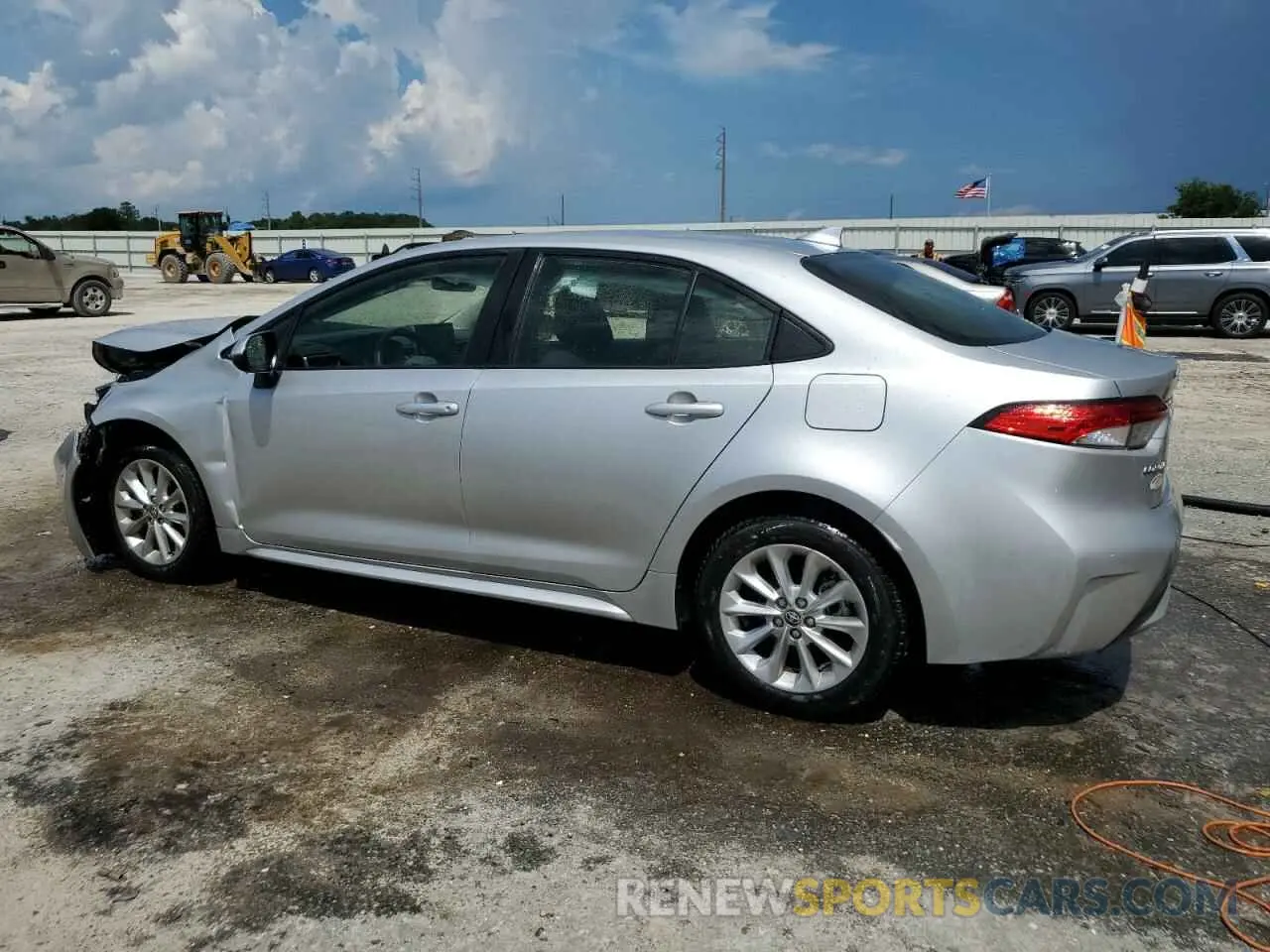 2 Photograph of a damaged car JTDVPMAE9MJ161269 TOYOTA COROLLA 2021