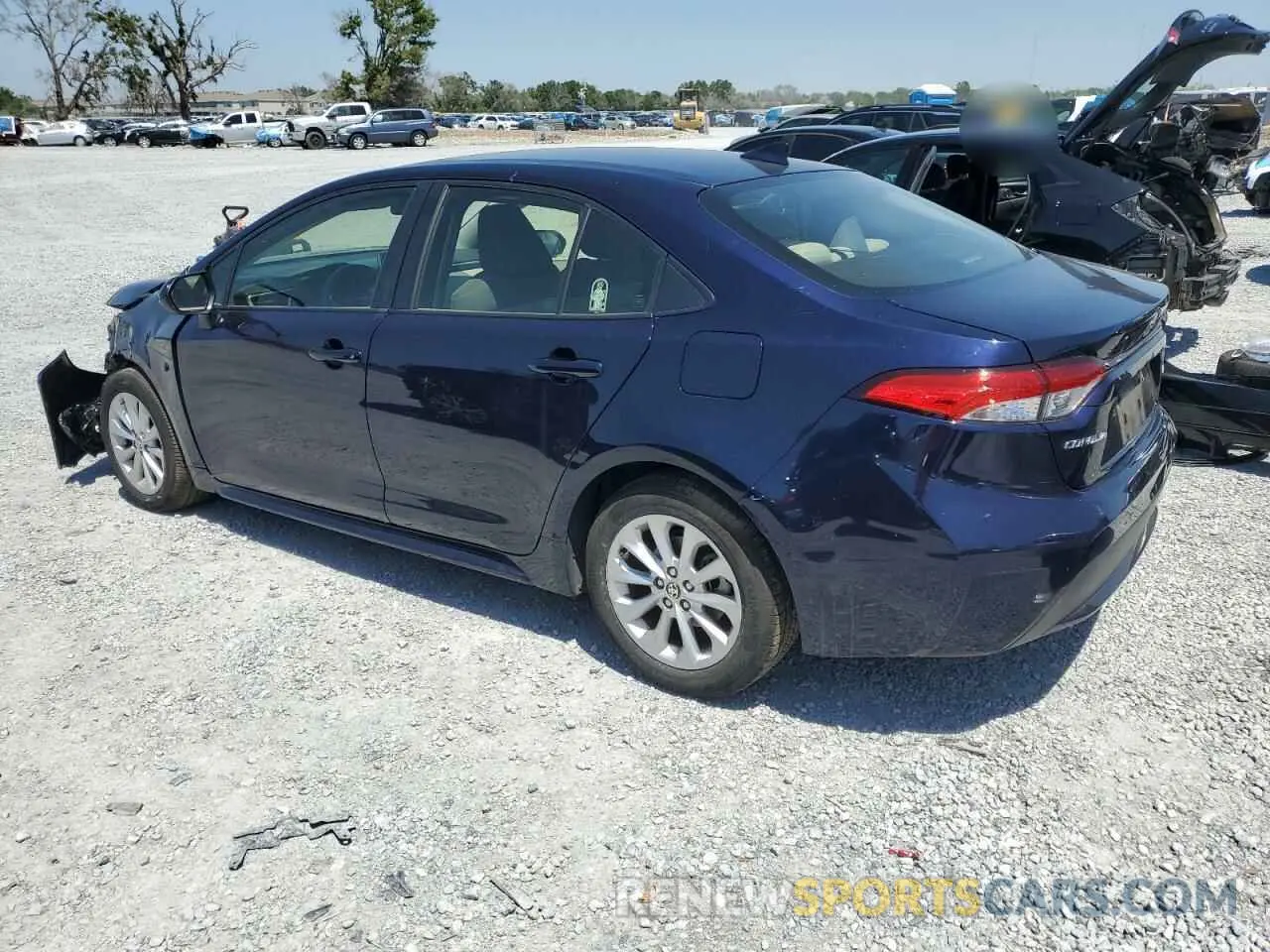 2 Фотография поврежденного автомобиля JTDVPMAEXMJ120911 TOYOTA COROLLA 2021