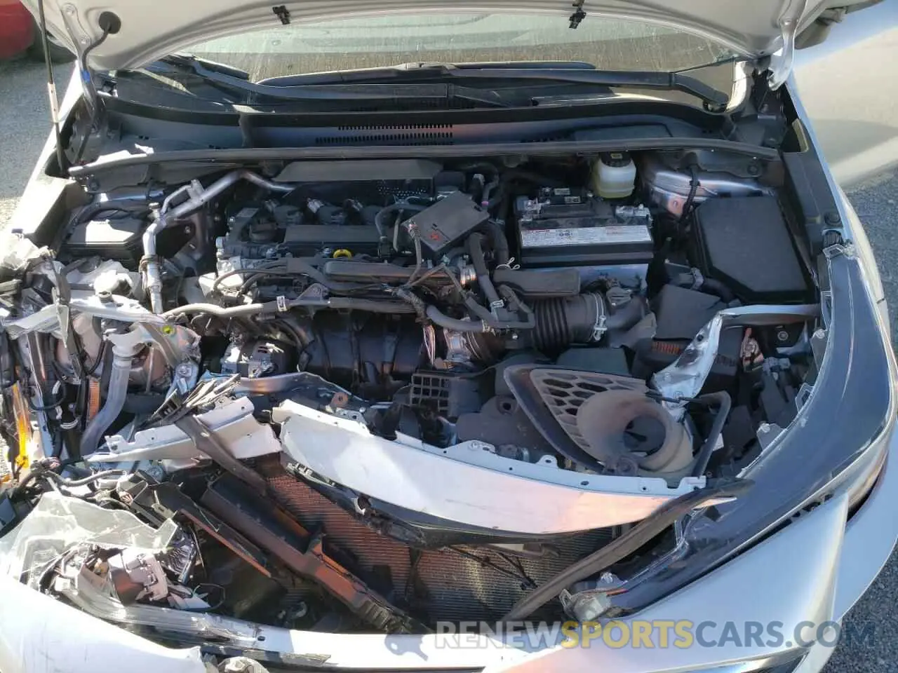 7 Photograph of a damaged car JTNA4MBE0M3140882 TOYOTA COROLLA 2021