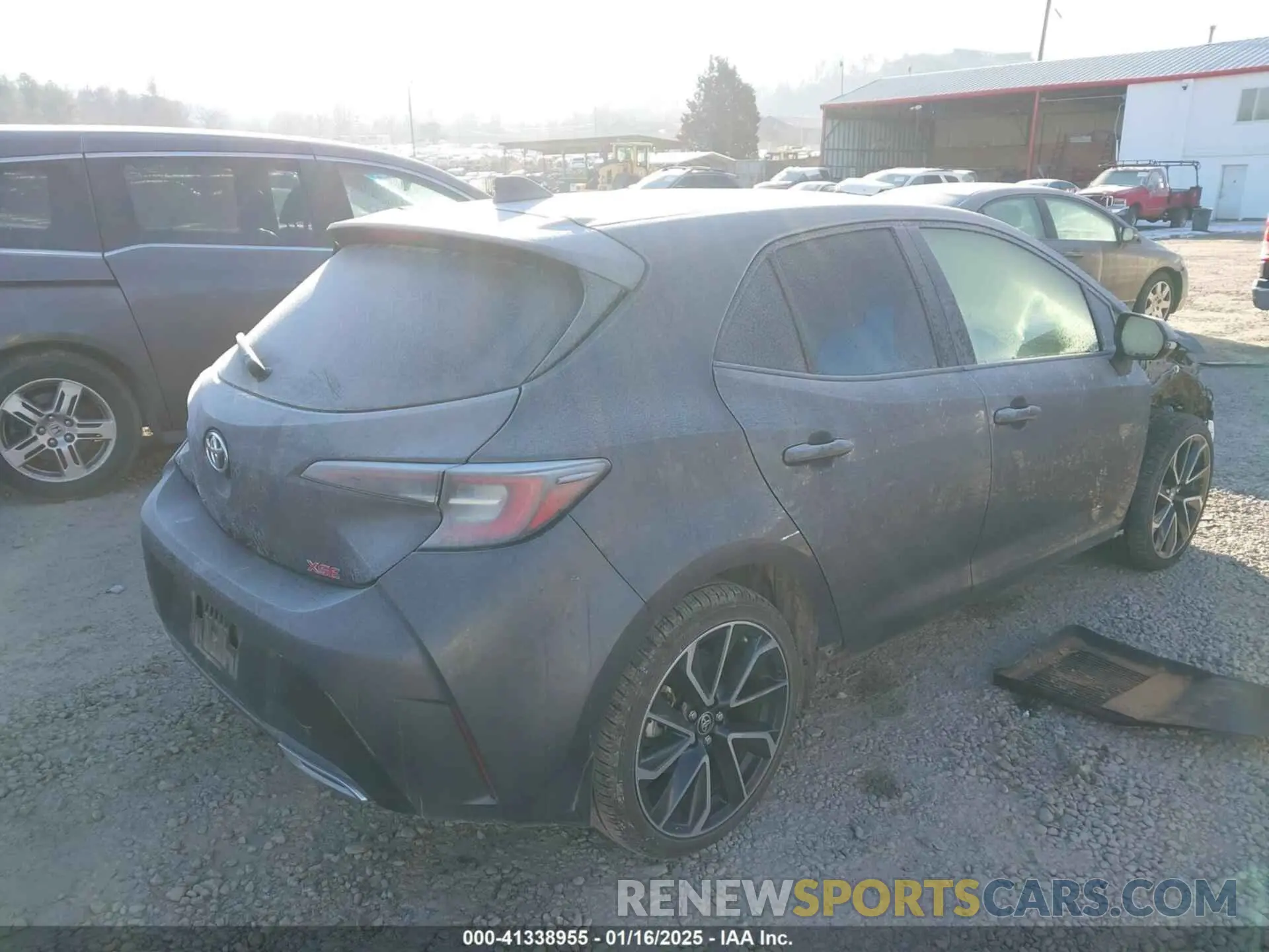 4 Photograph of a damaged car JTNA4MBE2M3140995 TOYOTA COROLLA 2021